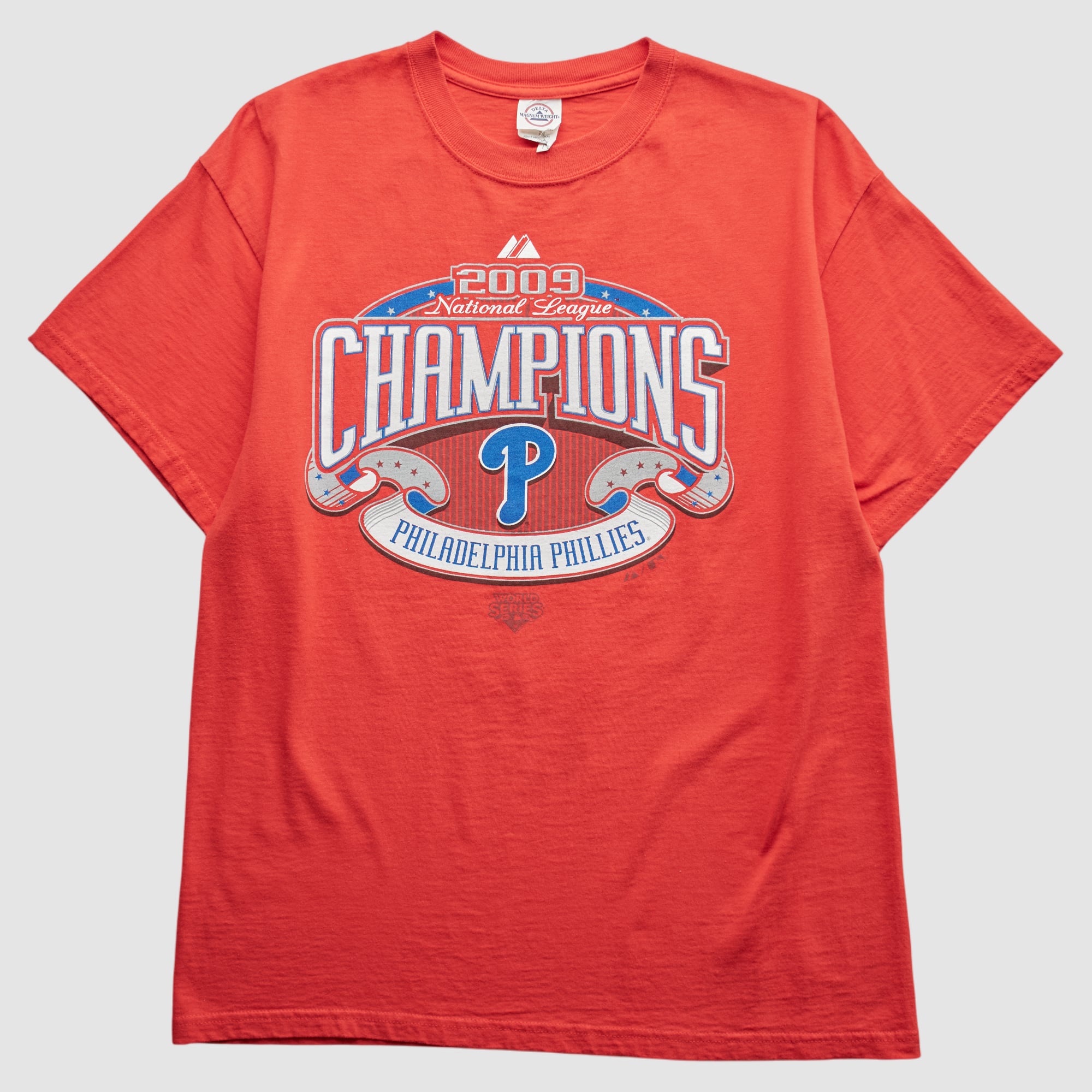 Philadelphia Phillies Majestic 2009 T-Shirt - Red - XL