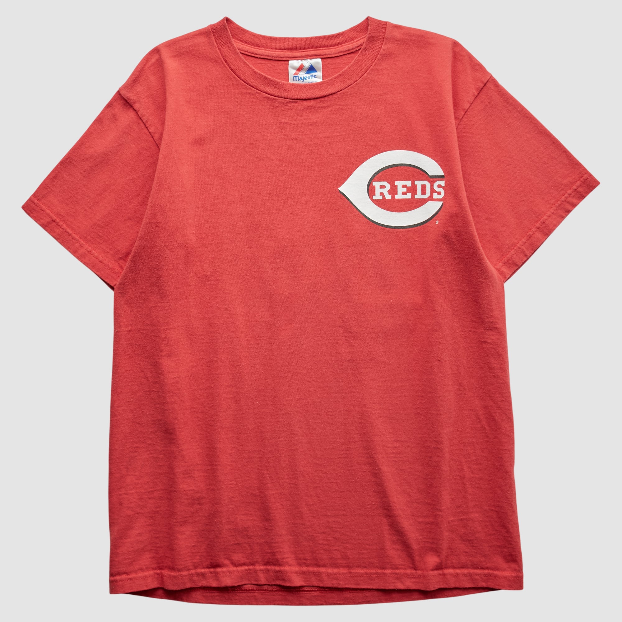 Cincinnati Reds Majestic 2000s T-Shirt - Red - XS