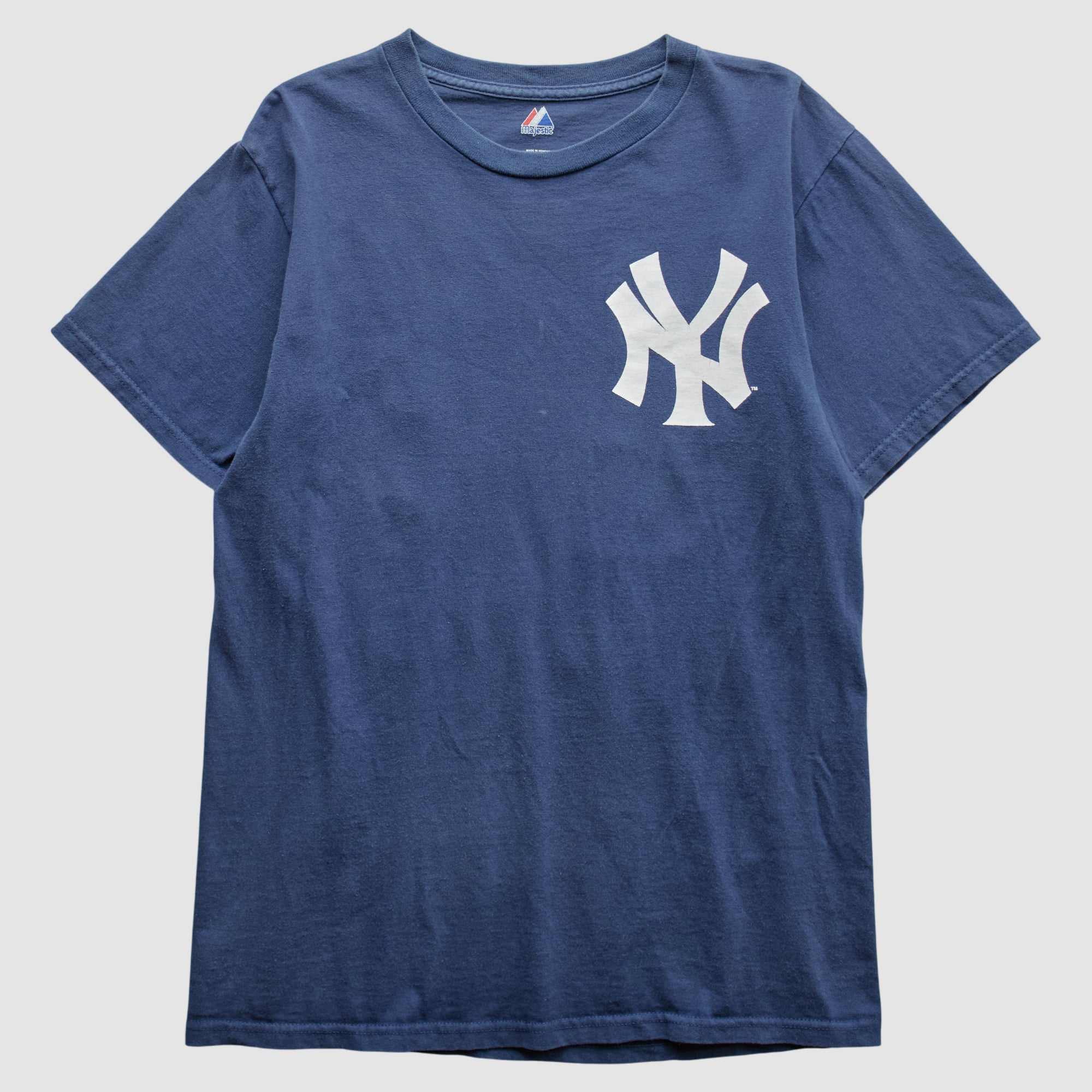 New York Yankees Majestic 2010 T-Shirt - Blue - S