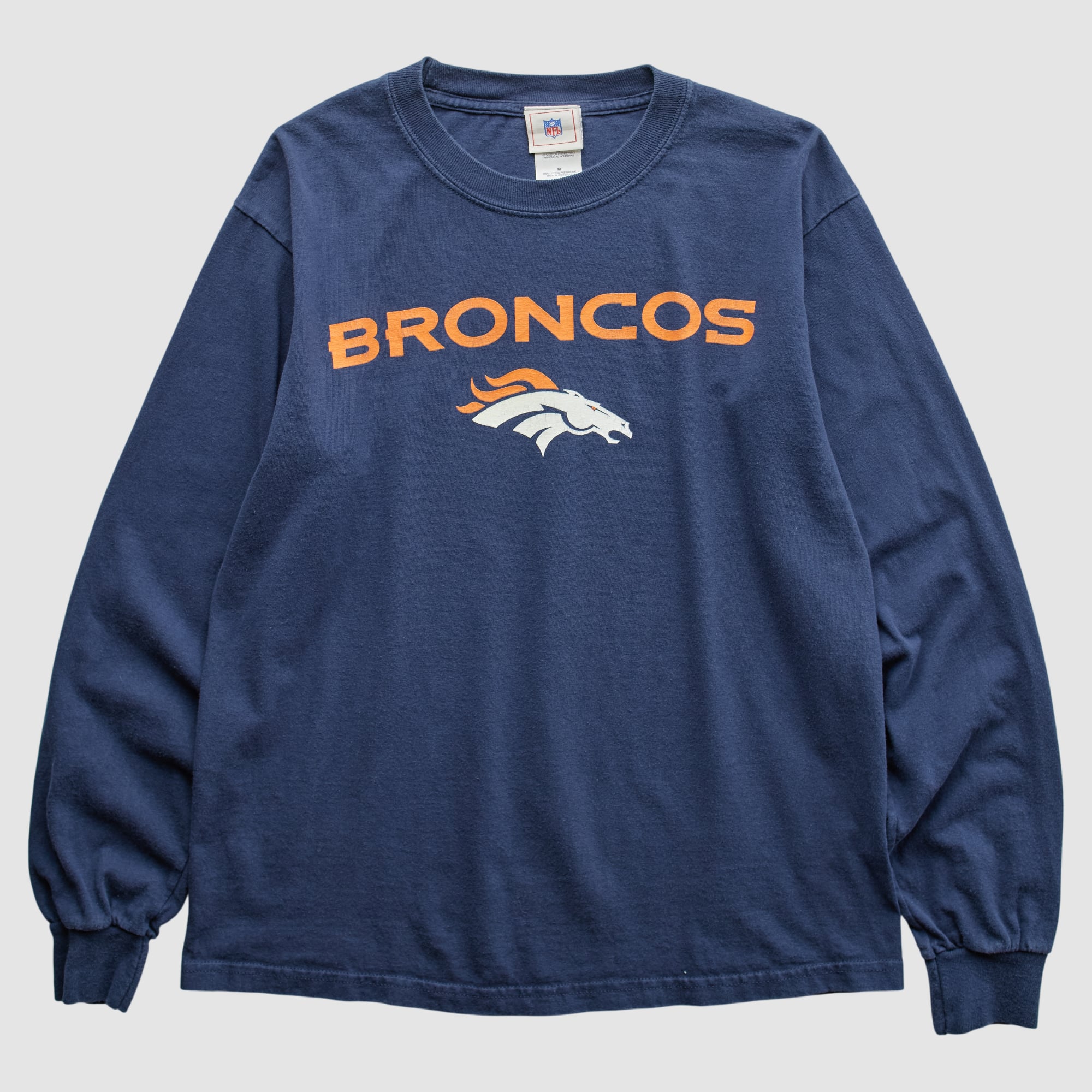 Denver Broncos NFL 2000s T-Shirt - Navy - S