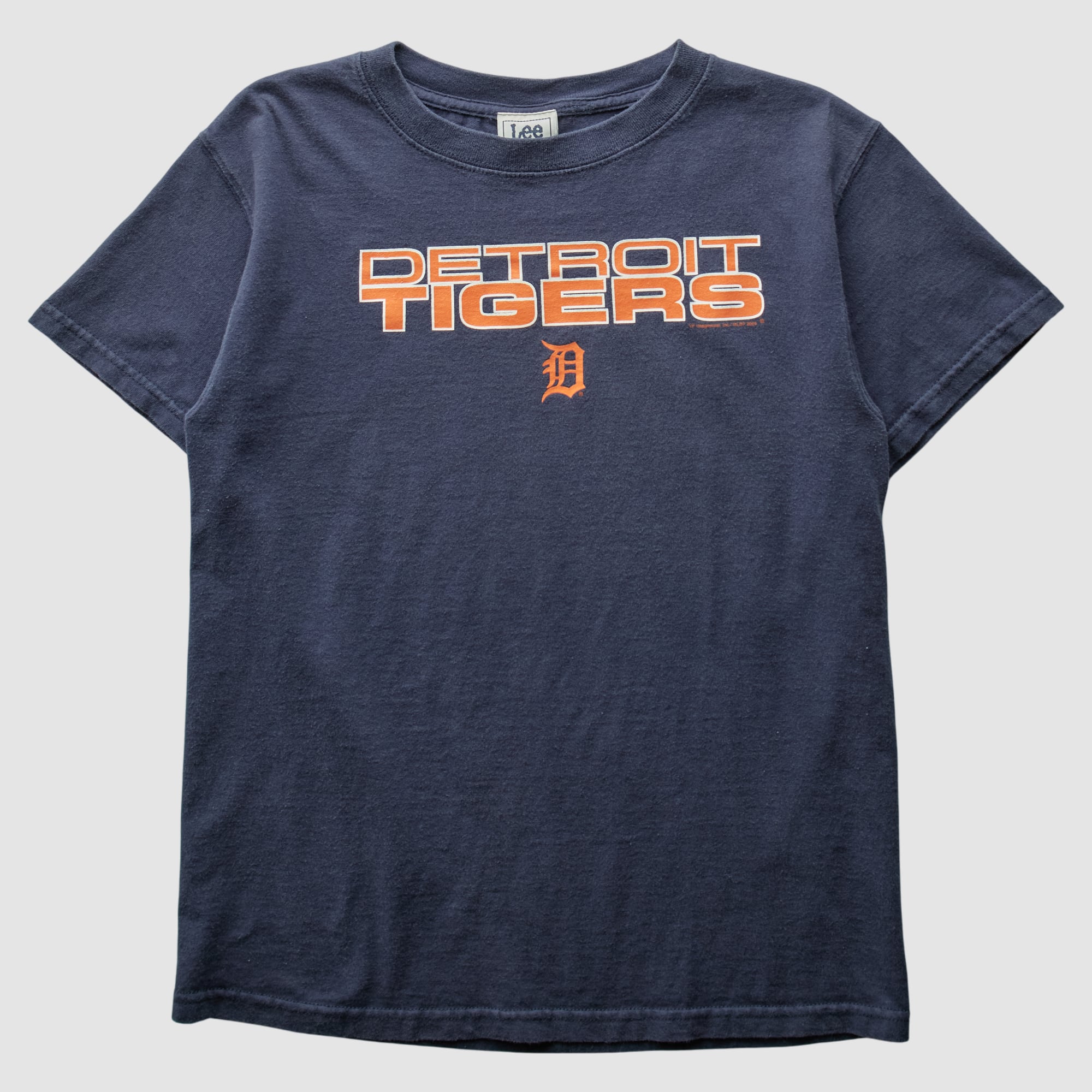 Detroit Tigers Lee Apparel 2000s T-Shirt - Navy - S