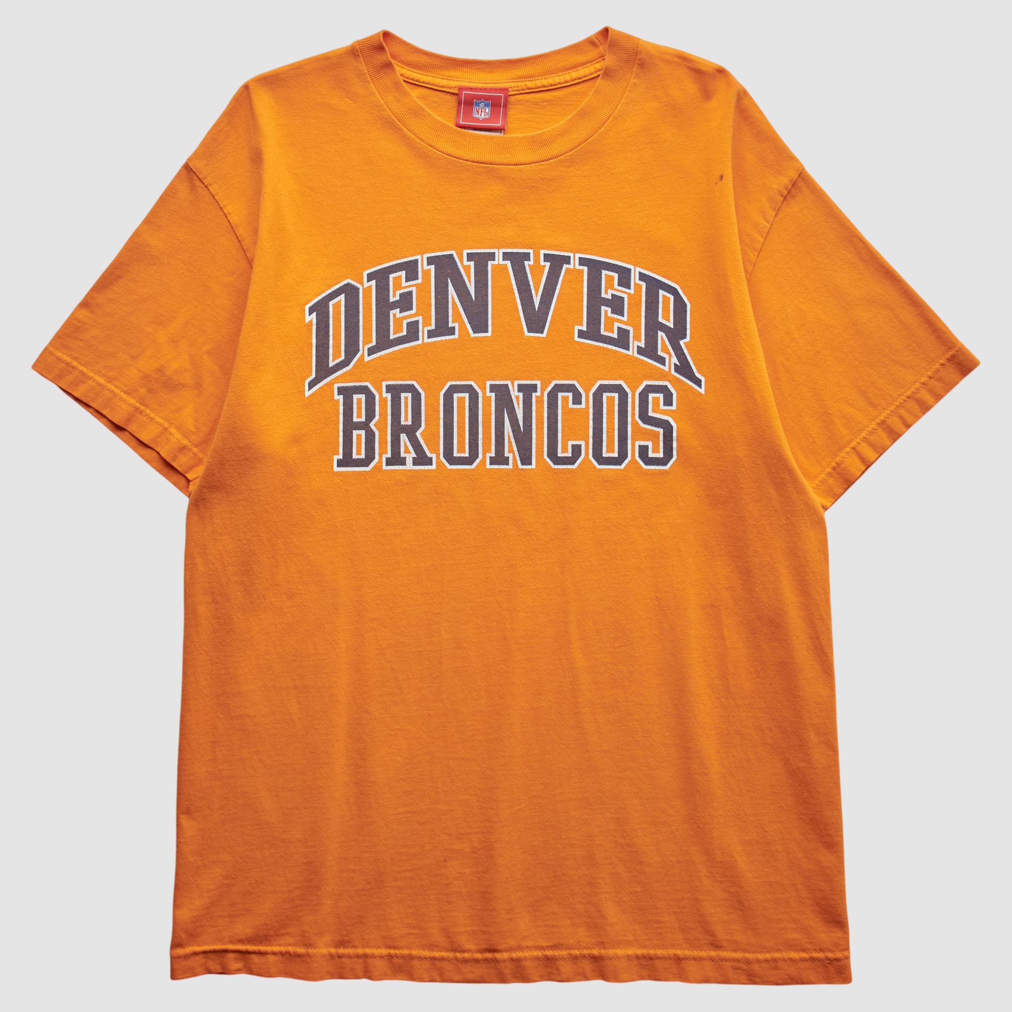 Denver Broncos NFL 2000s T-Shirt - Orange - S