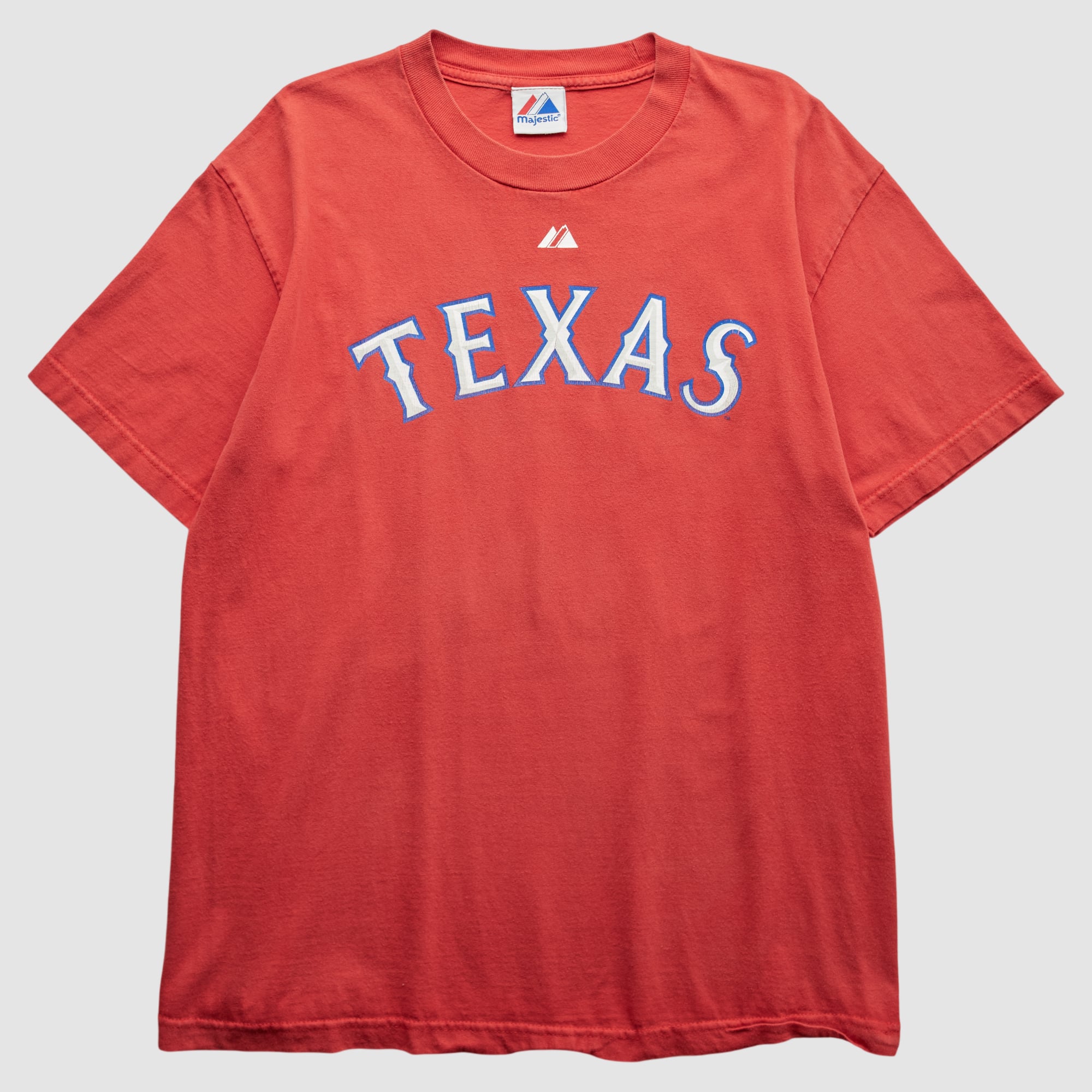 Texas Rangers Majestic 2010 T-Shirt - Red - M