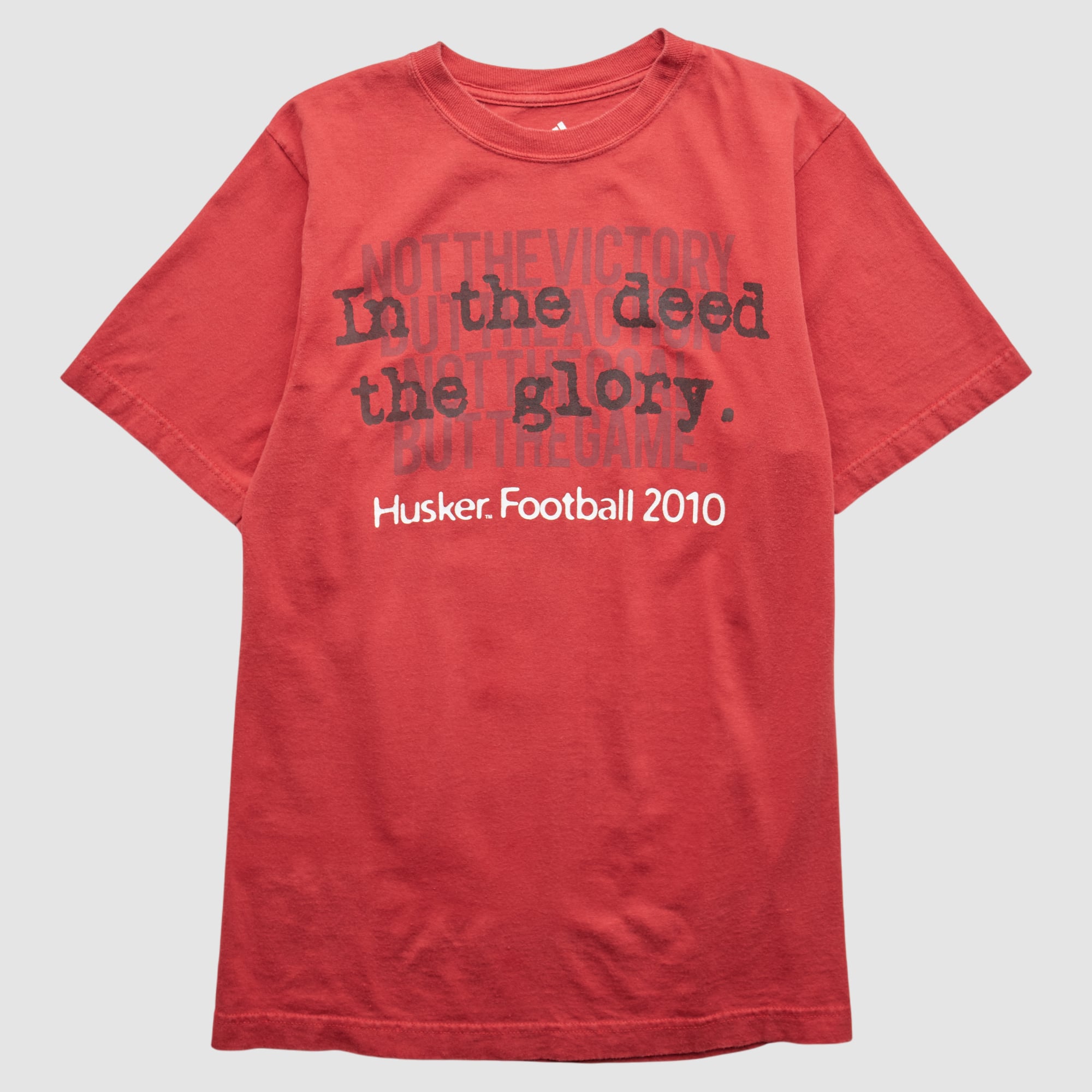 Nebraska Huskers Adidas 2010 T-Shirt - Red - S