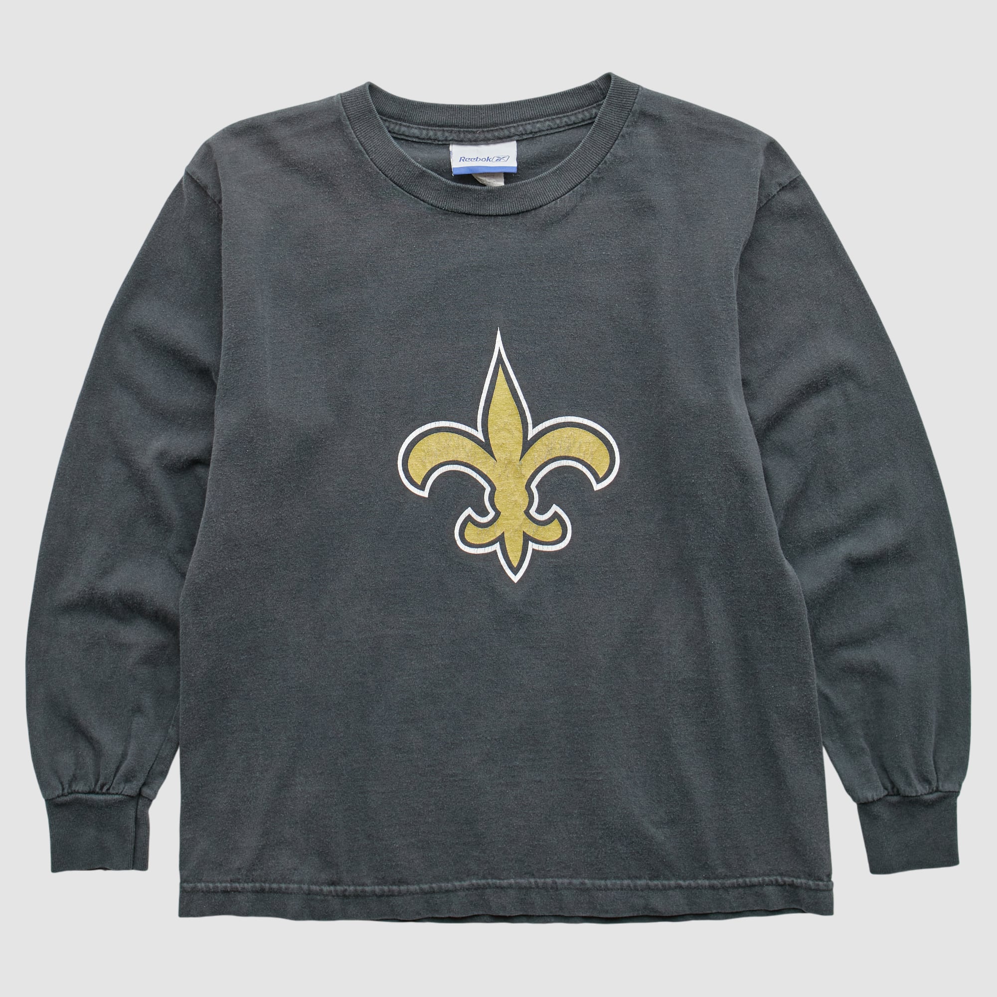 New Orleans Saints Reebok 2000s Long Sleeve T-Shirt - Black - XS