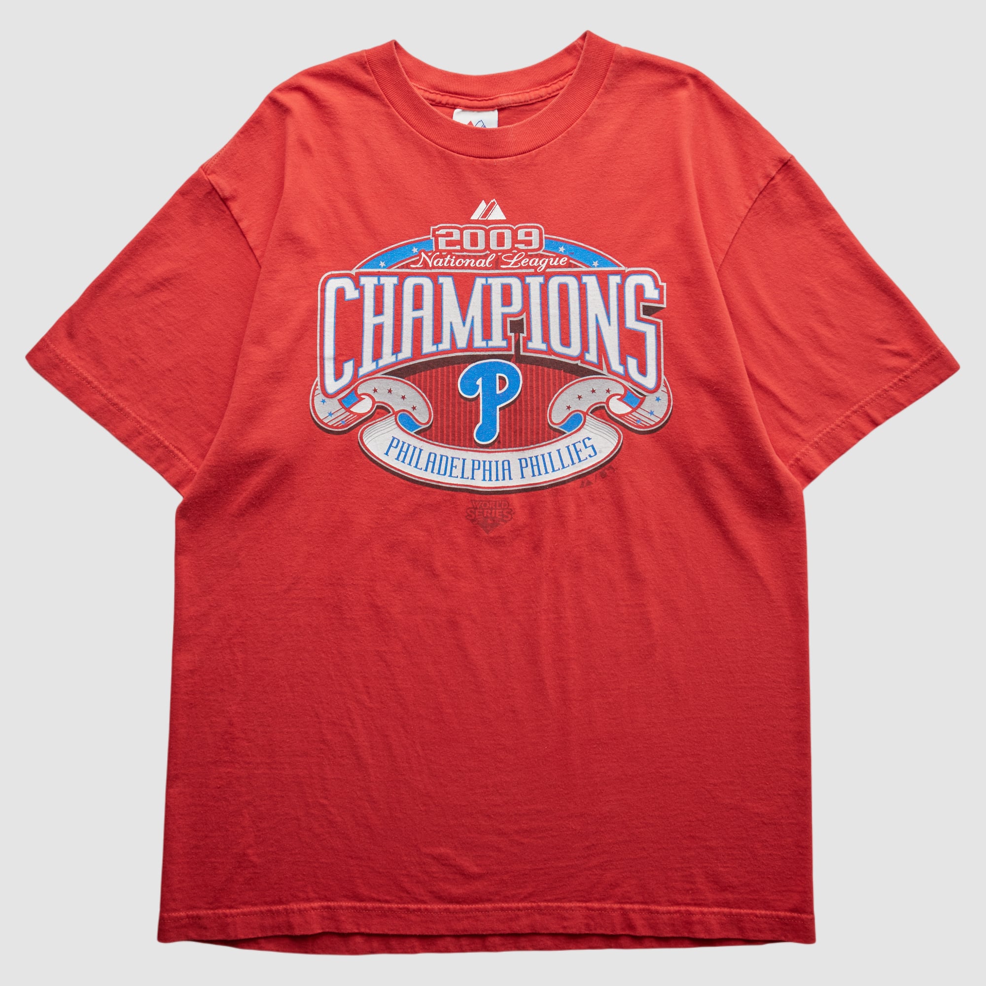 Philadelphia Phillies Majestic 2009 T-Shirt - Red - M