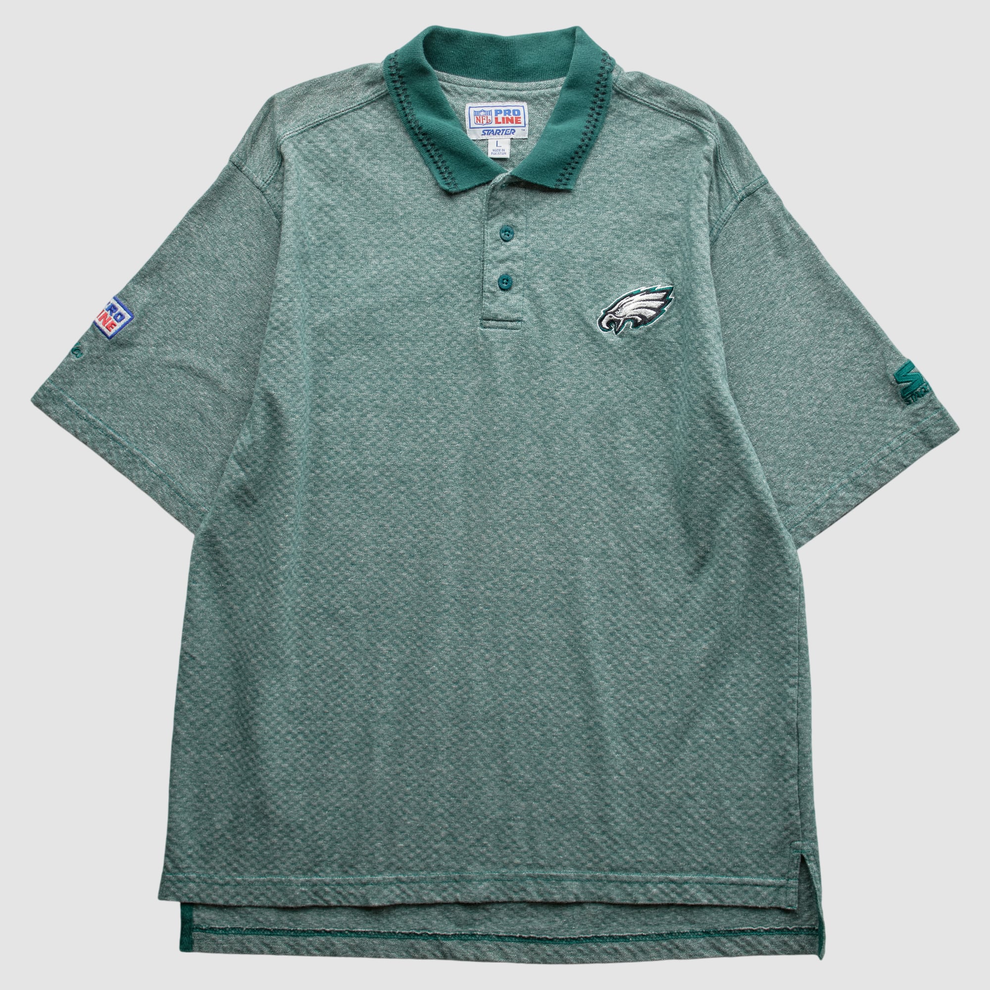 Philadelphia Eagles Starter 90s Polo - Green - M