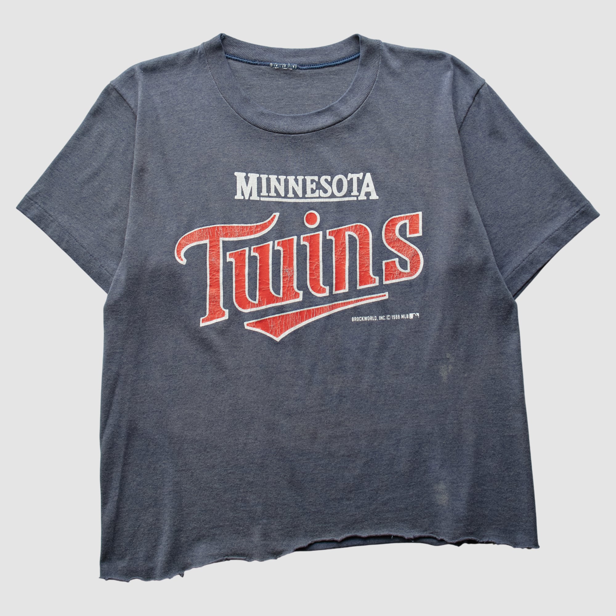 Minnesota Twins 1988 T-Shirt - Gray - XS
