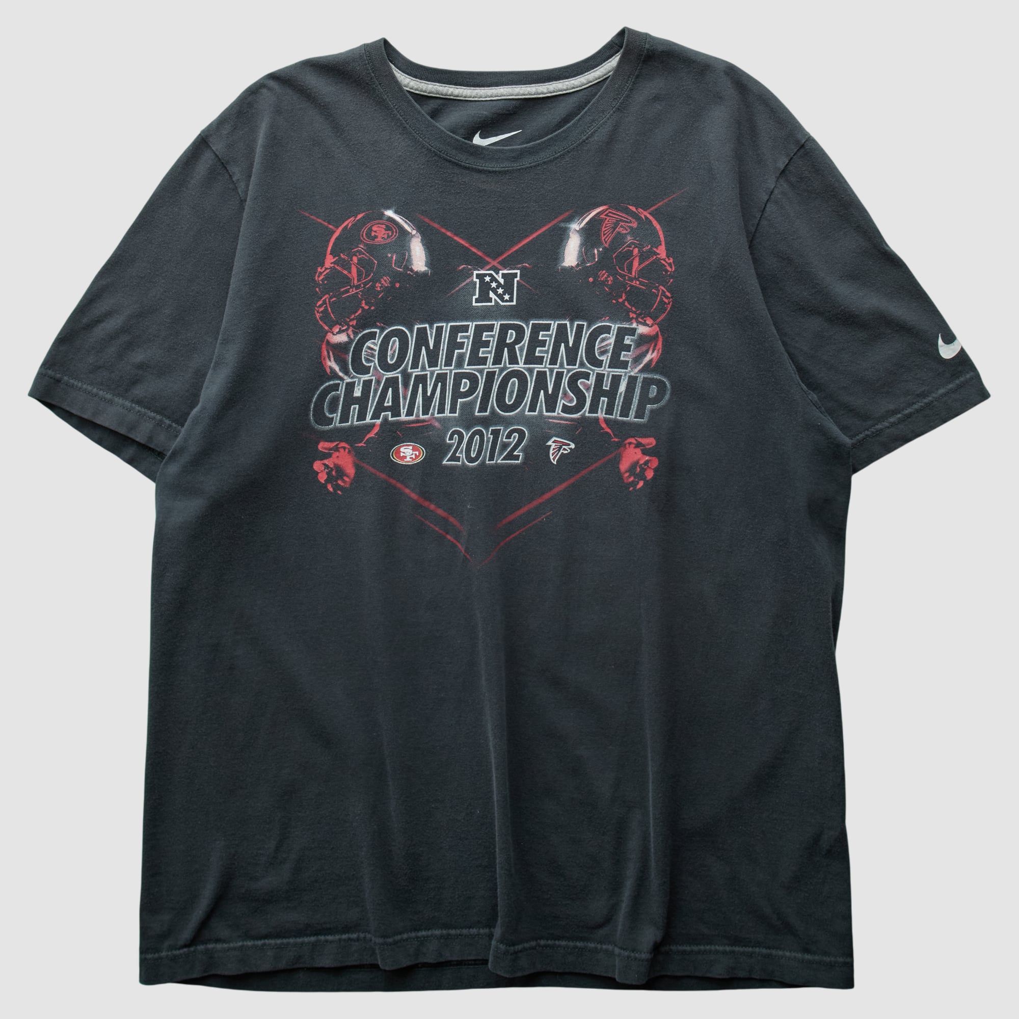San Francisco 49ers Nike 2012 T-Shirt - Black - M