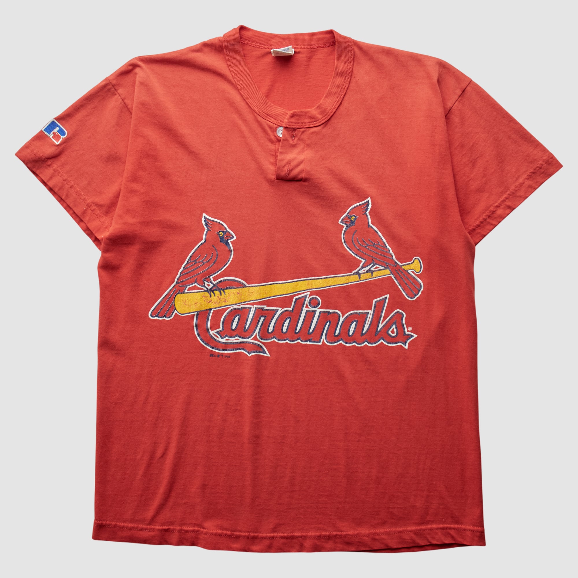 St. Louis Cardinals Russell 1998 T-Shirt - Red - XS