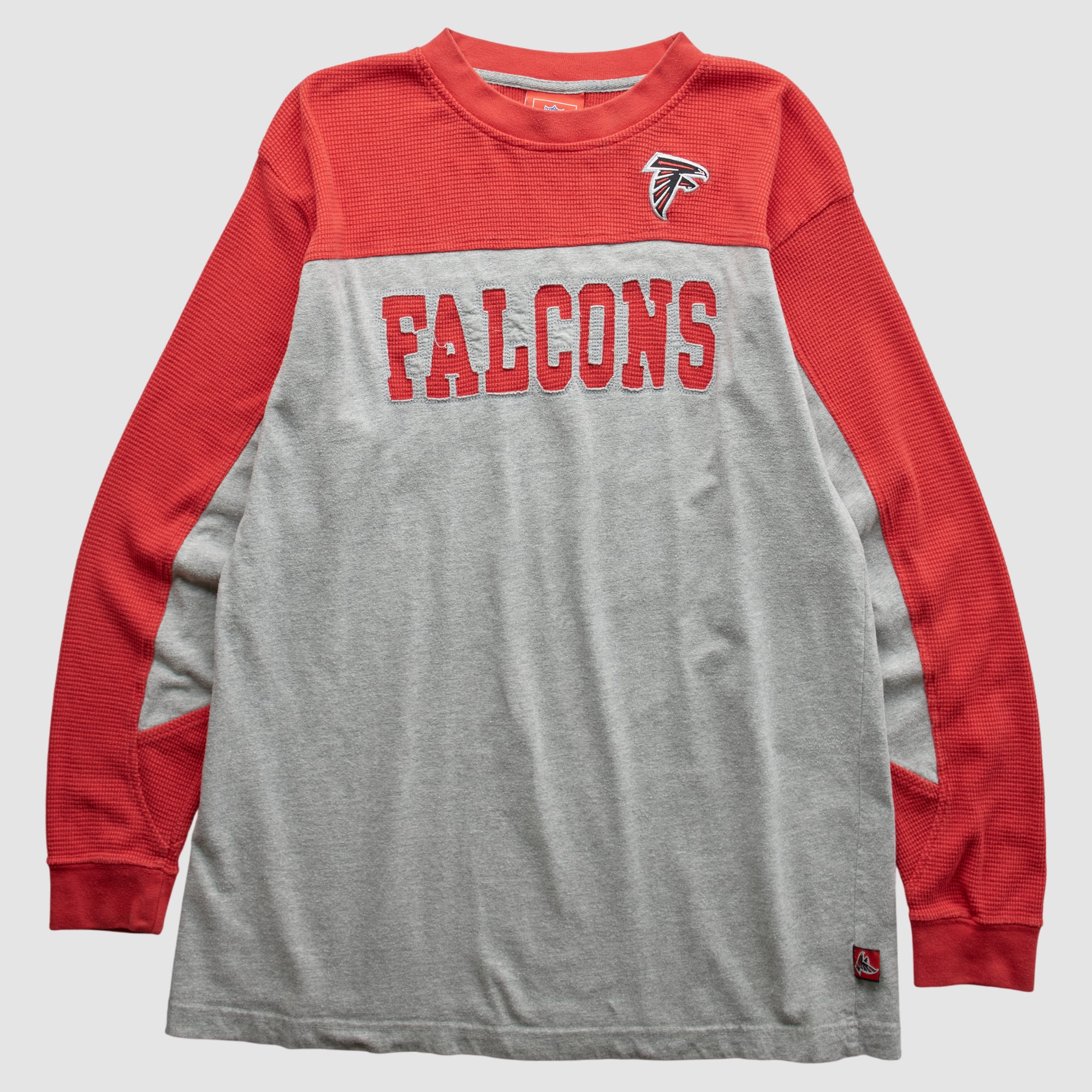 Atlanta Falcons NFL 2000s Long Sleeve T-Shirt - Gray - L