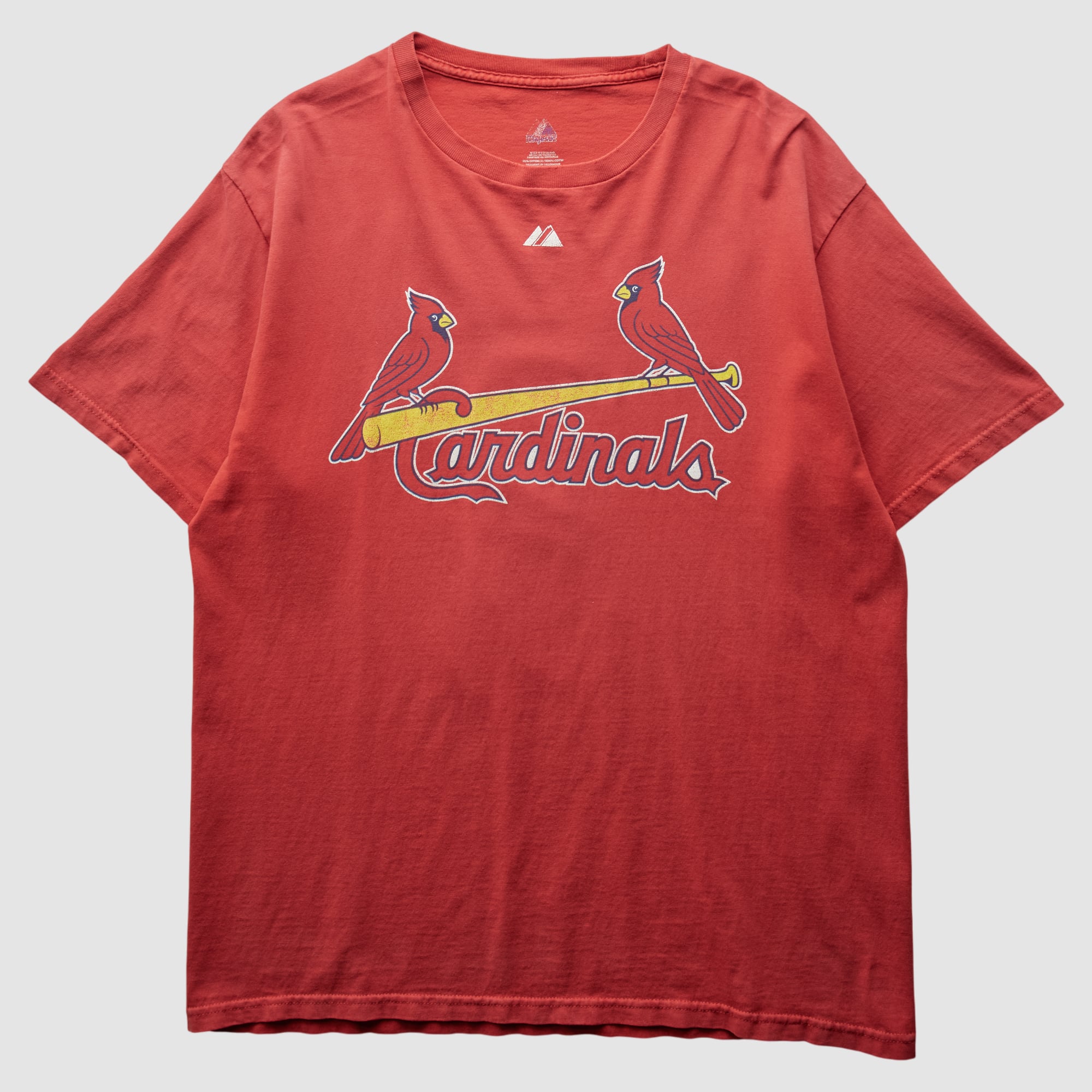 St. Louis Cardinals Majestic 2000s T-Shirt - Red - M