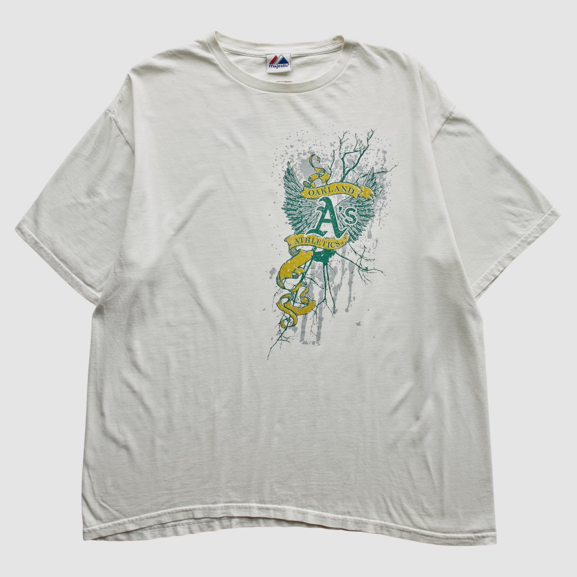 Oakland Athletics Majestic 2009 T-Shirt - White - XL