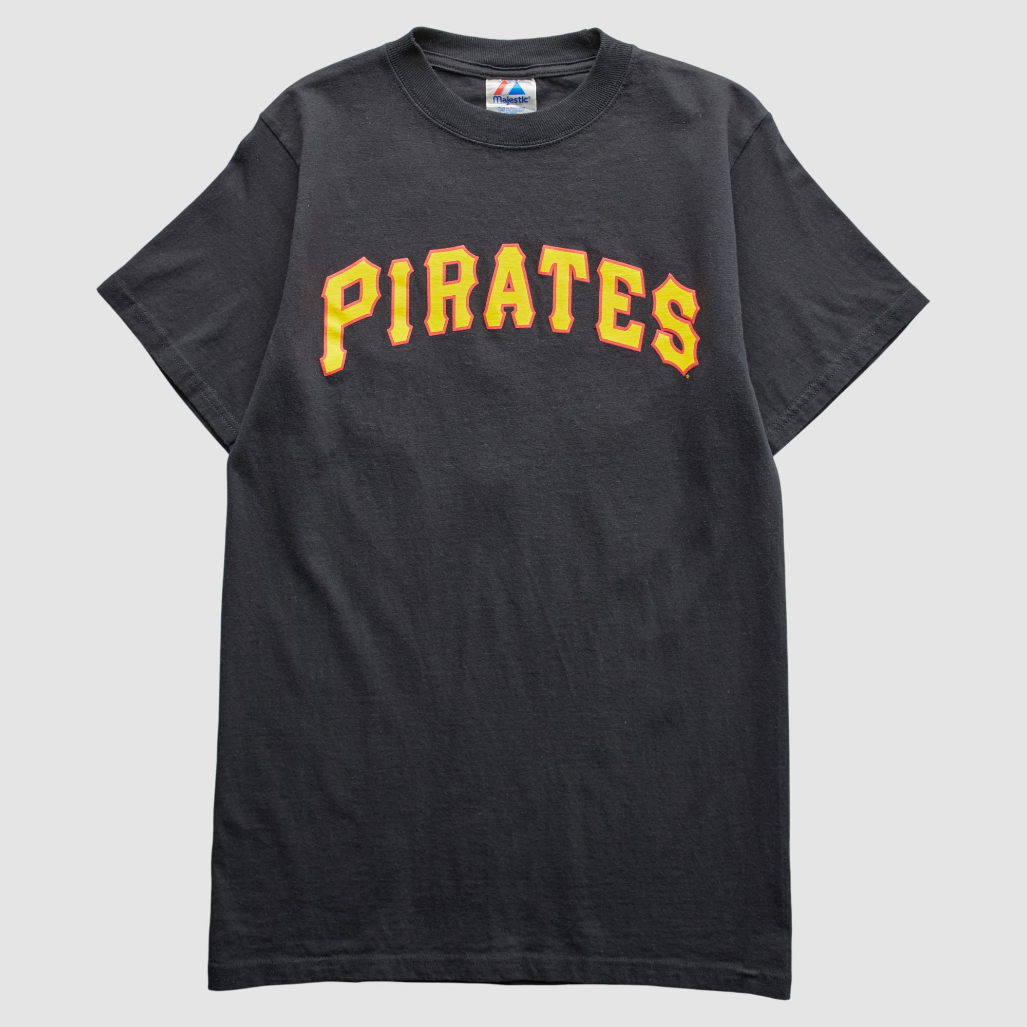 Pittsburgh Pirates Majestic 2000s T-Shirt - Black - XXS