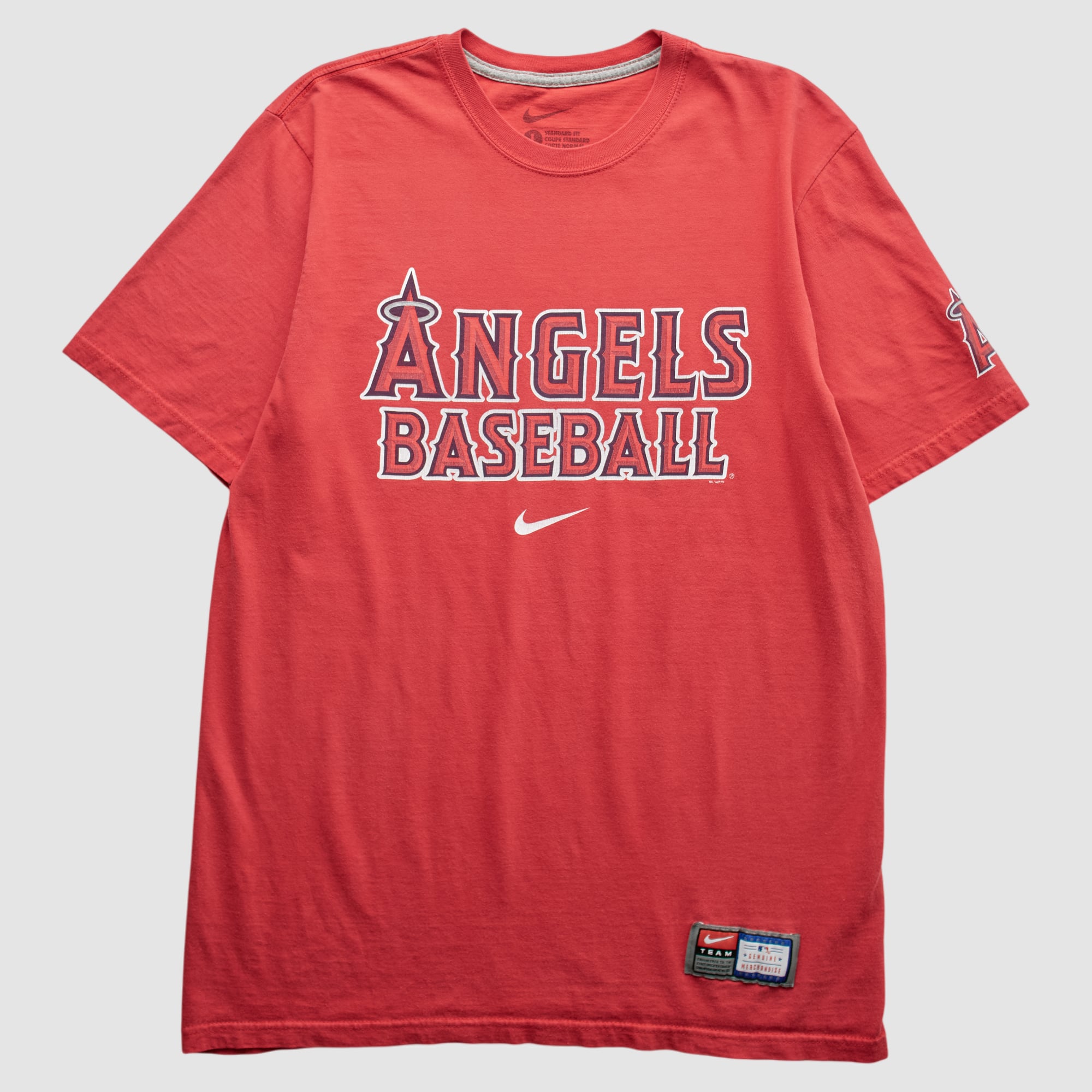Los Angeles Angels Nike 2010s T-Shirt - Red - M