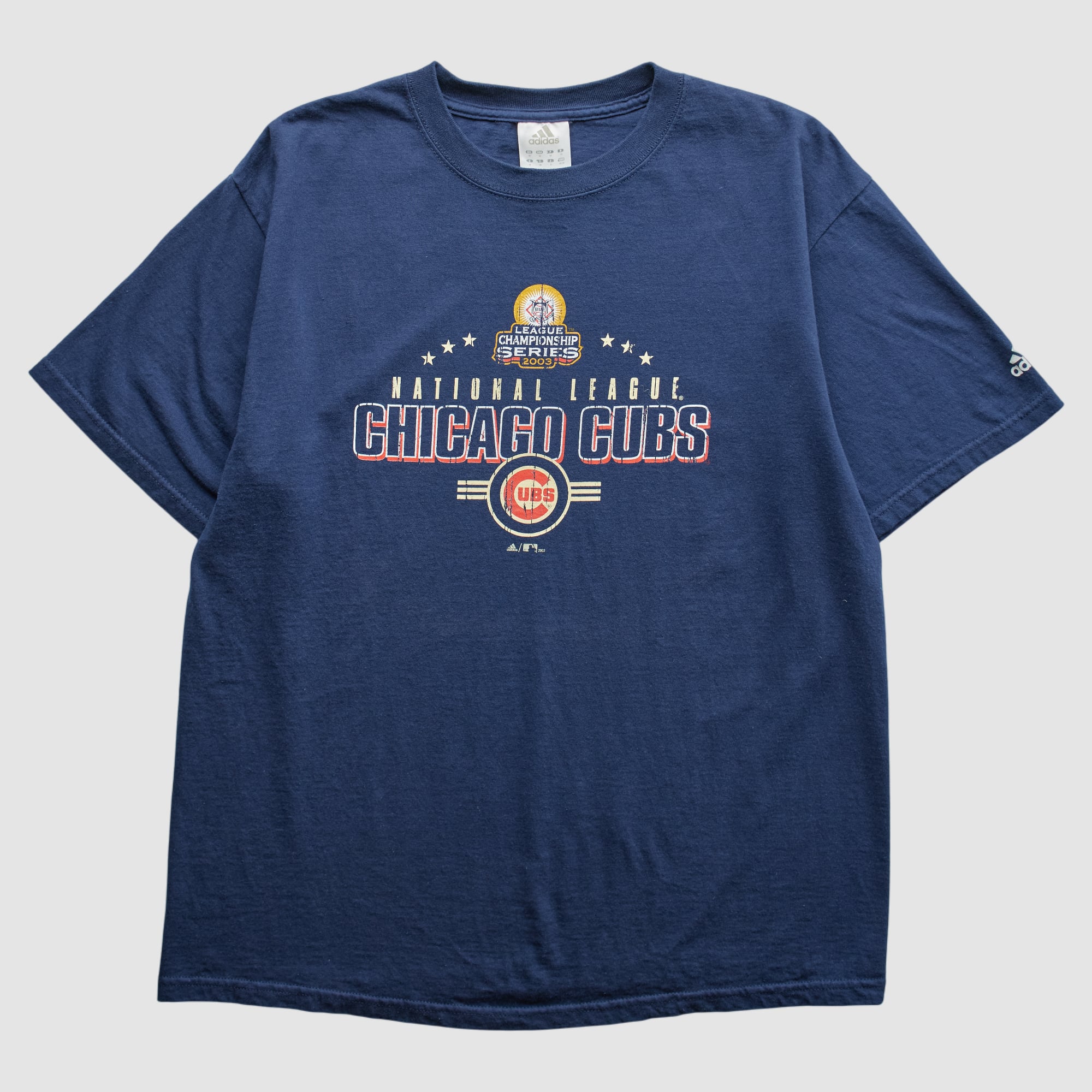 Chicago Cubs Adidas 2003 T-Shirt - Navy - M