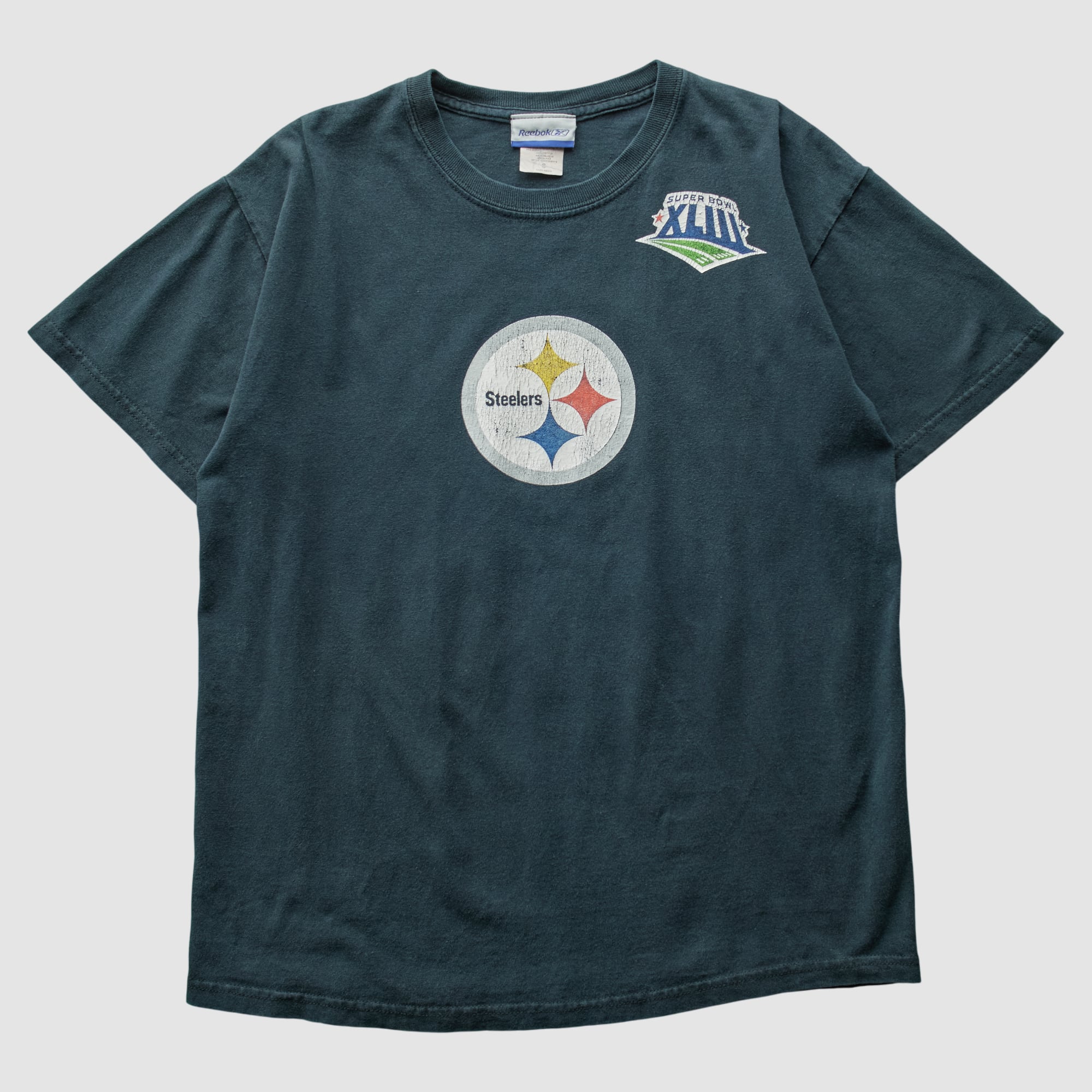 Pittsburgh Steelers Reebok 2009 T-Shirt - Blue - S