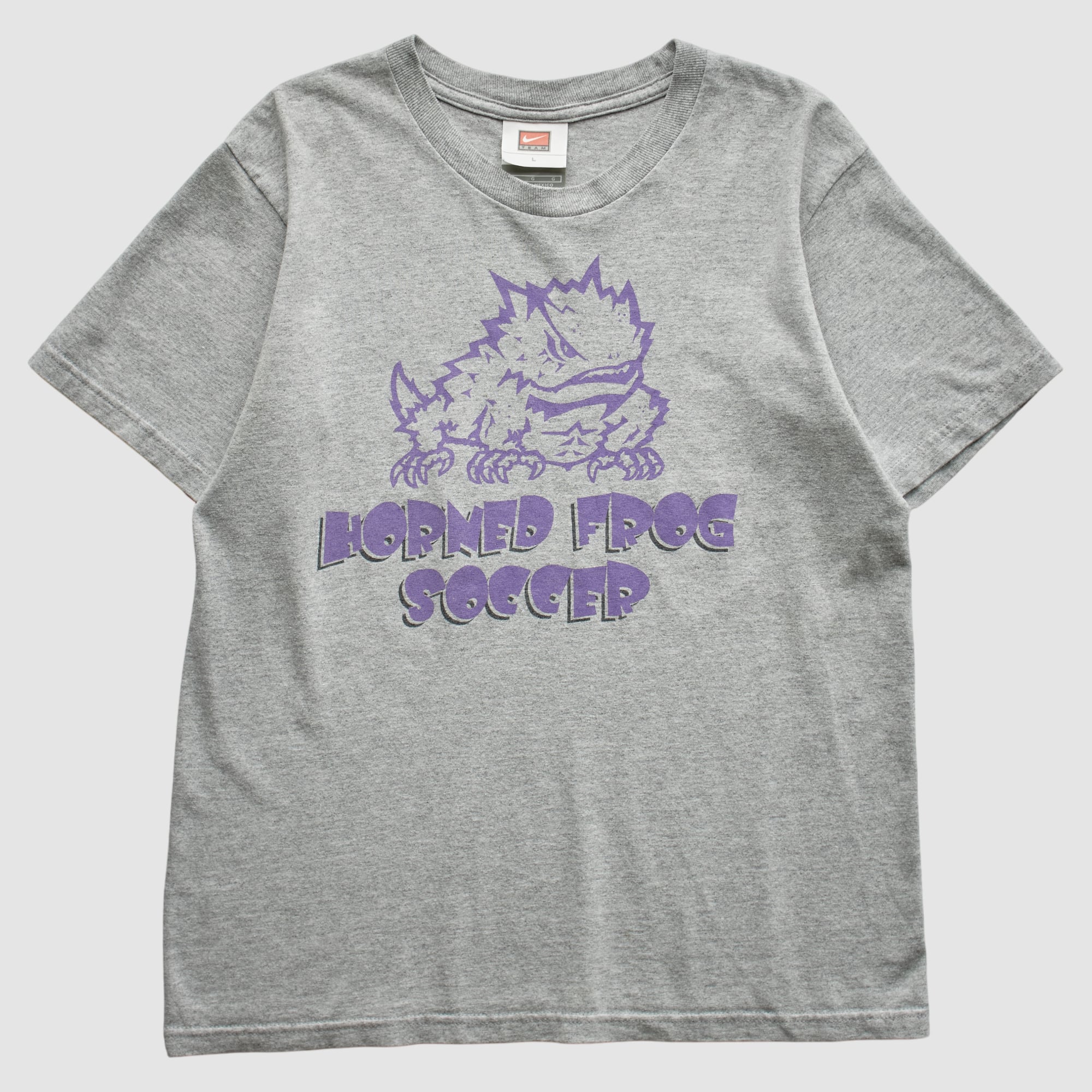 TCU Horned Frogs Nike 2000s T-Shirt - Gray - XS