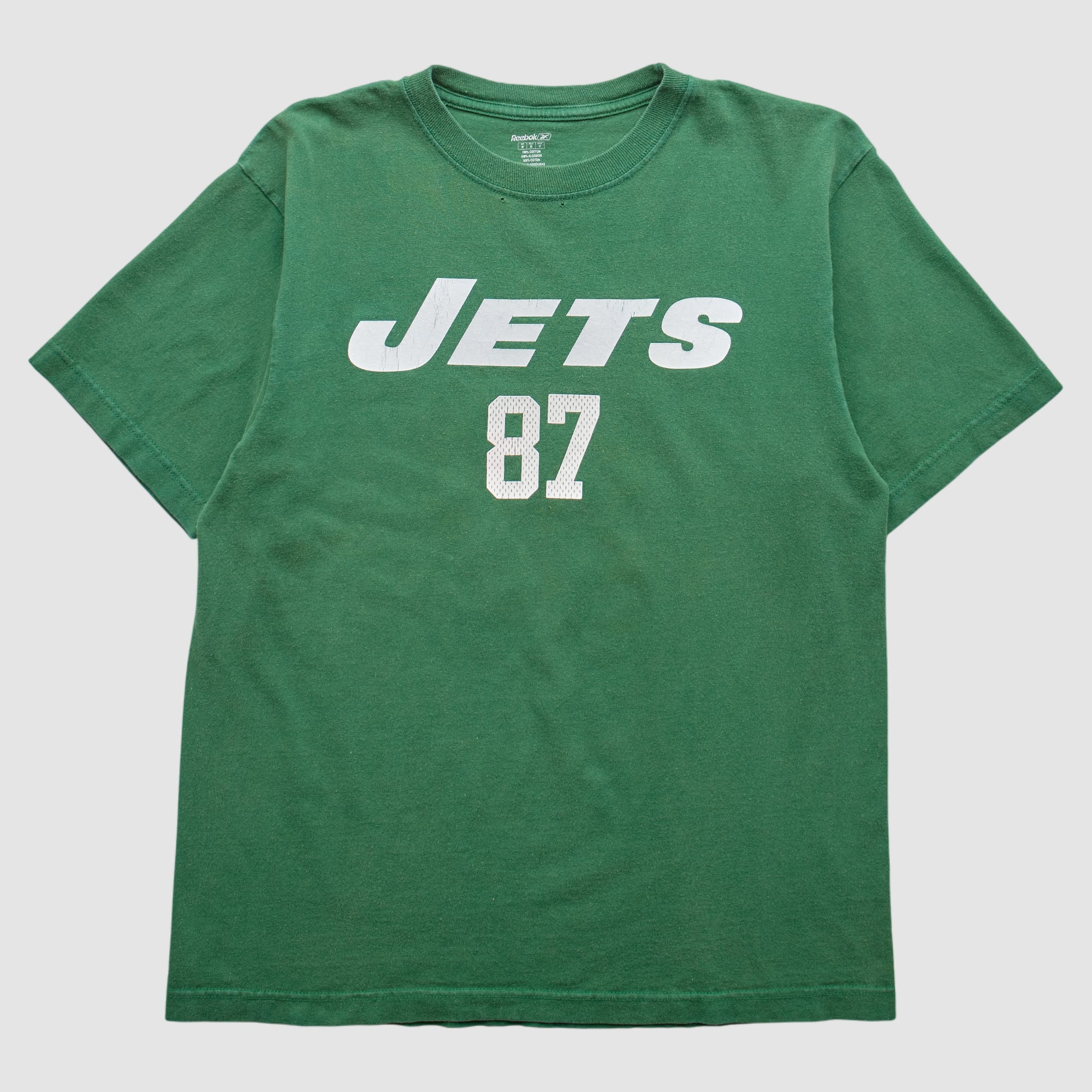 New York Jets Reebok 2000s T-Shirt - Green - S
