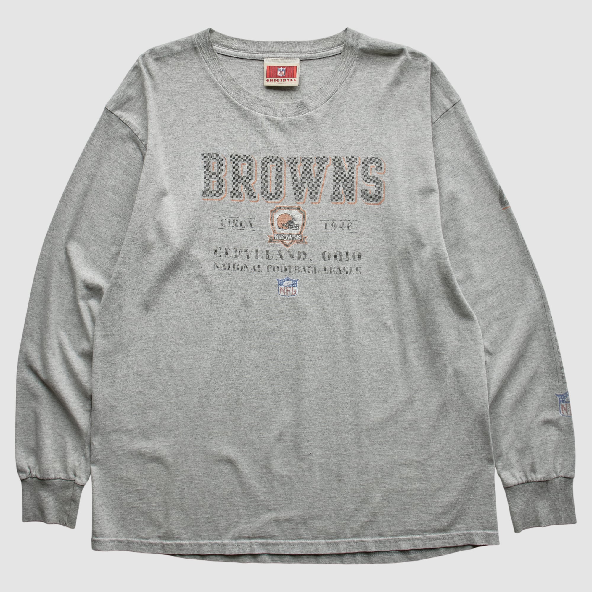Cleveland Browns NFL Originals 2000s T-Shirt - Gray - M