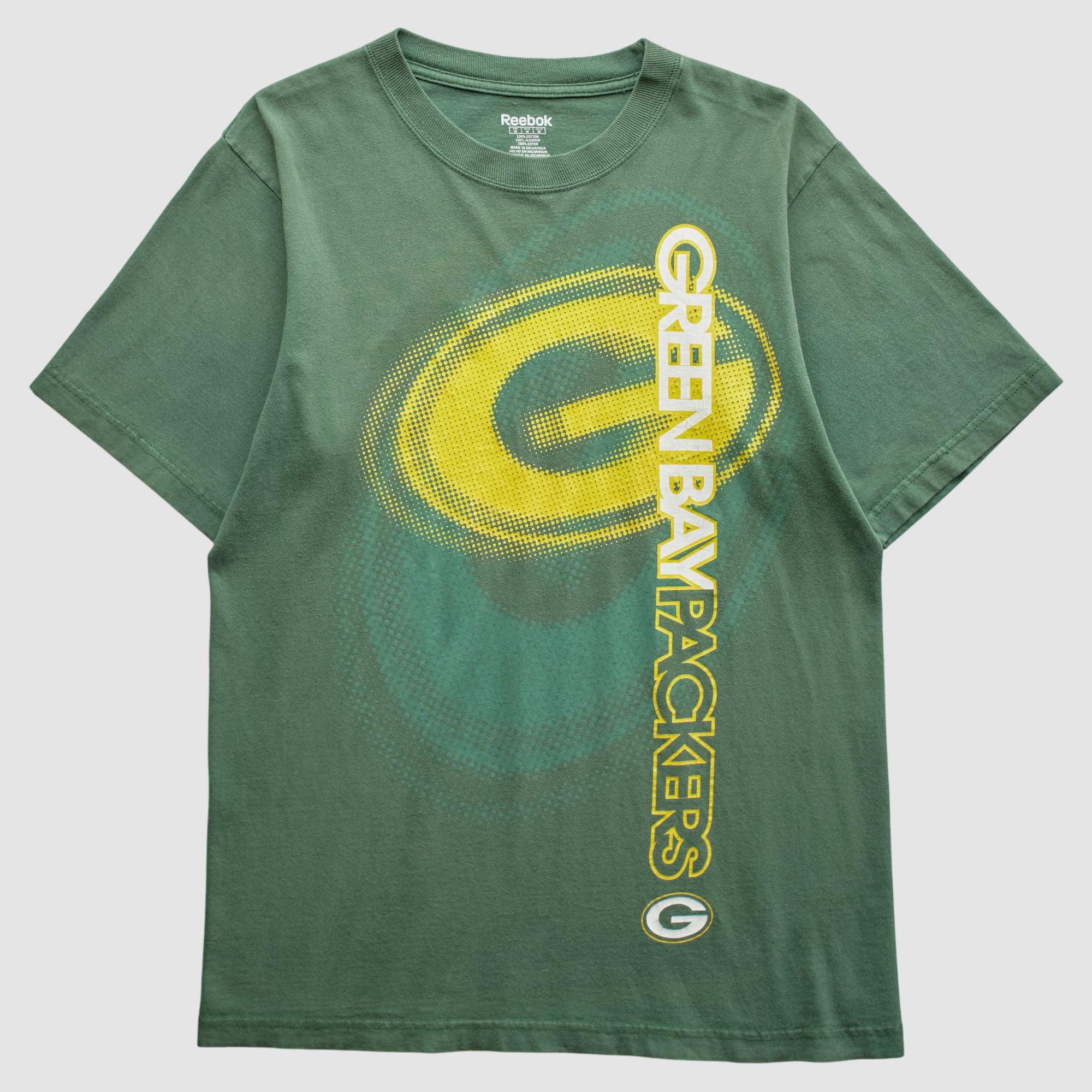 Green Bay Packers Reebok 2000s T-Shirt - Green - S