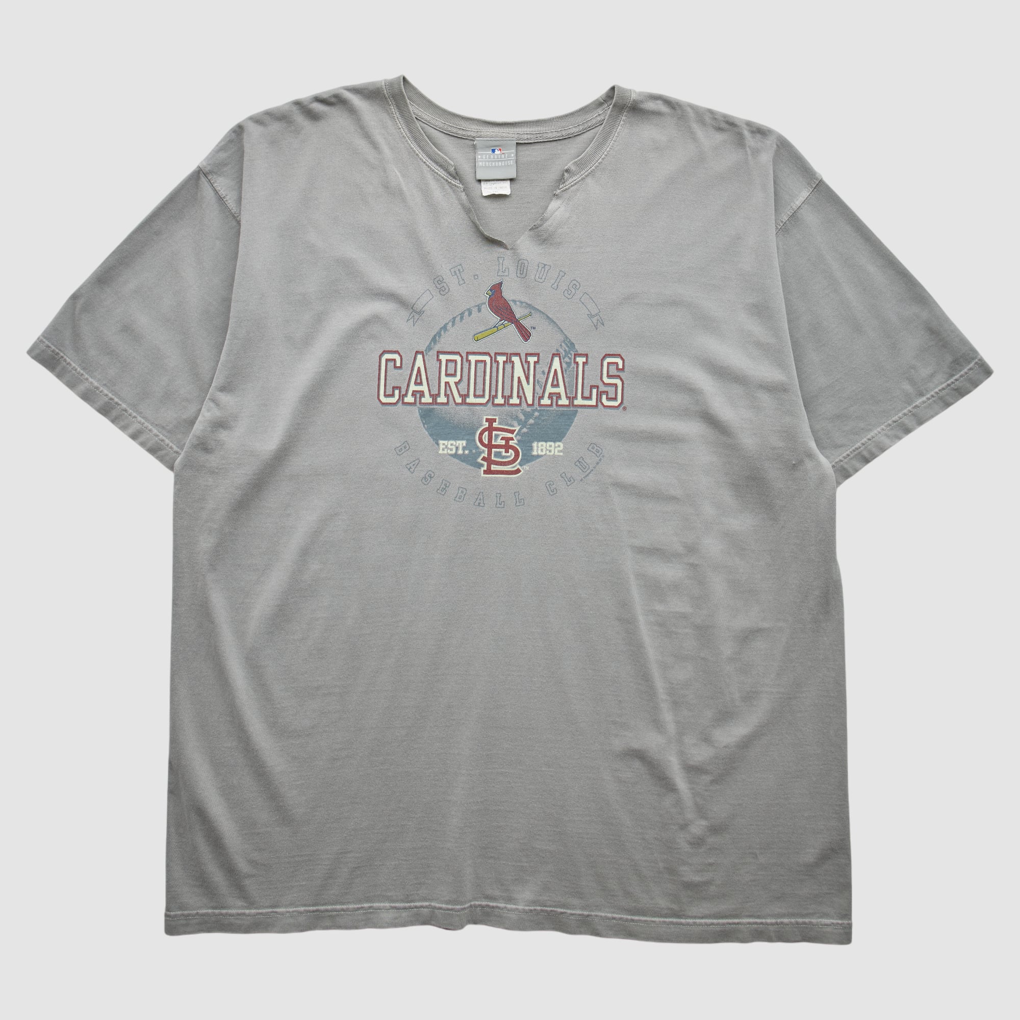 St. Louis Cardinals 2000s T-Shirt - Gray - 2XL