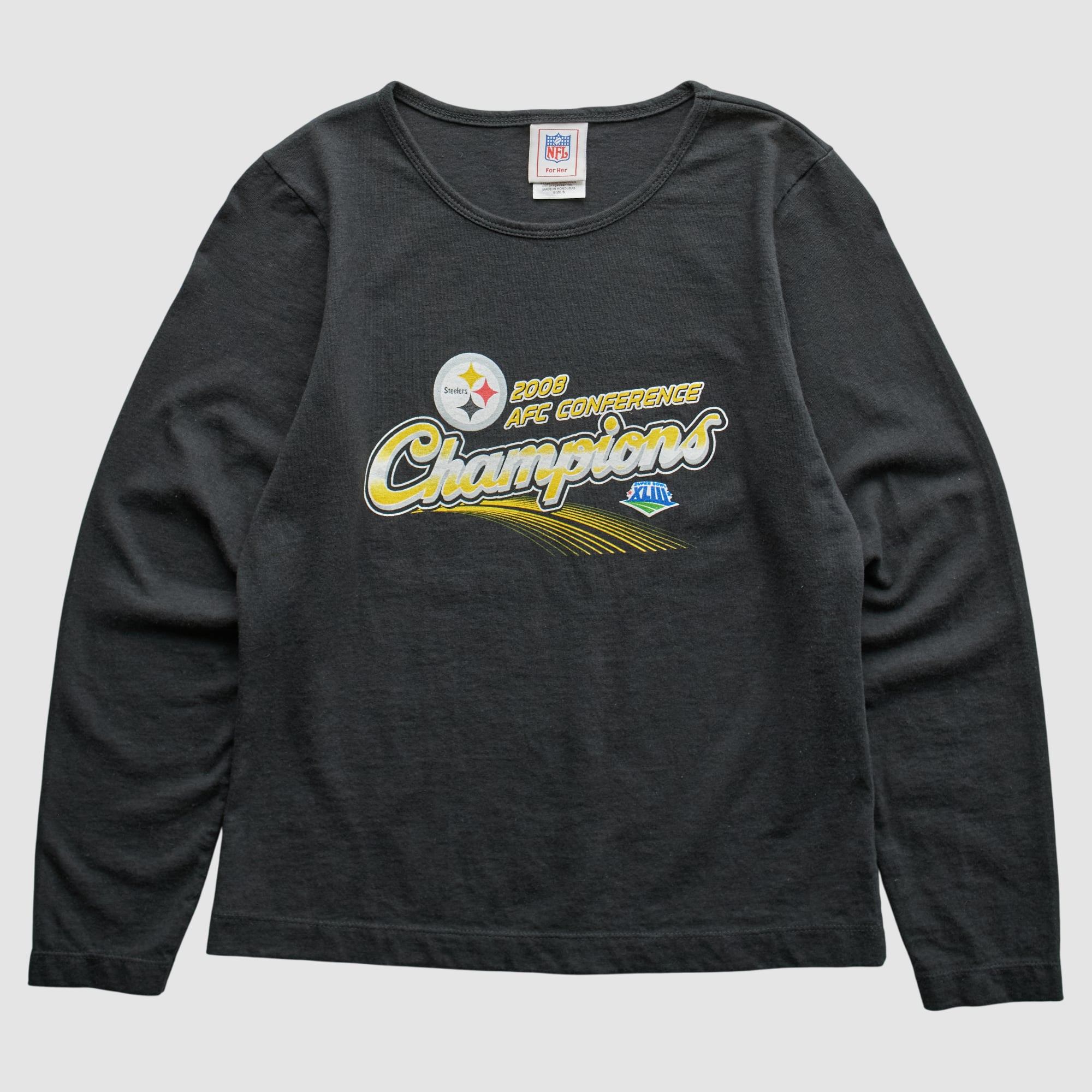 Pittsburgh Steelers NFL 2008 T-Shirt - Black - S