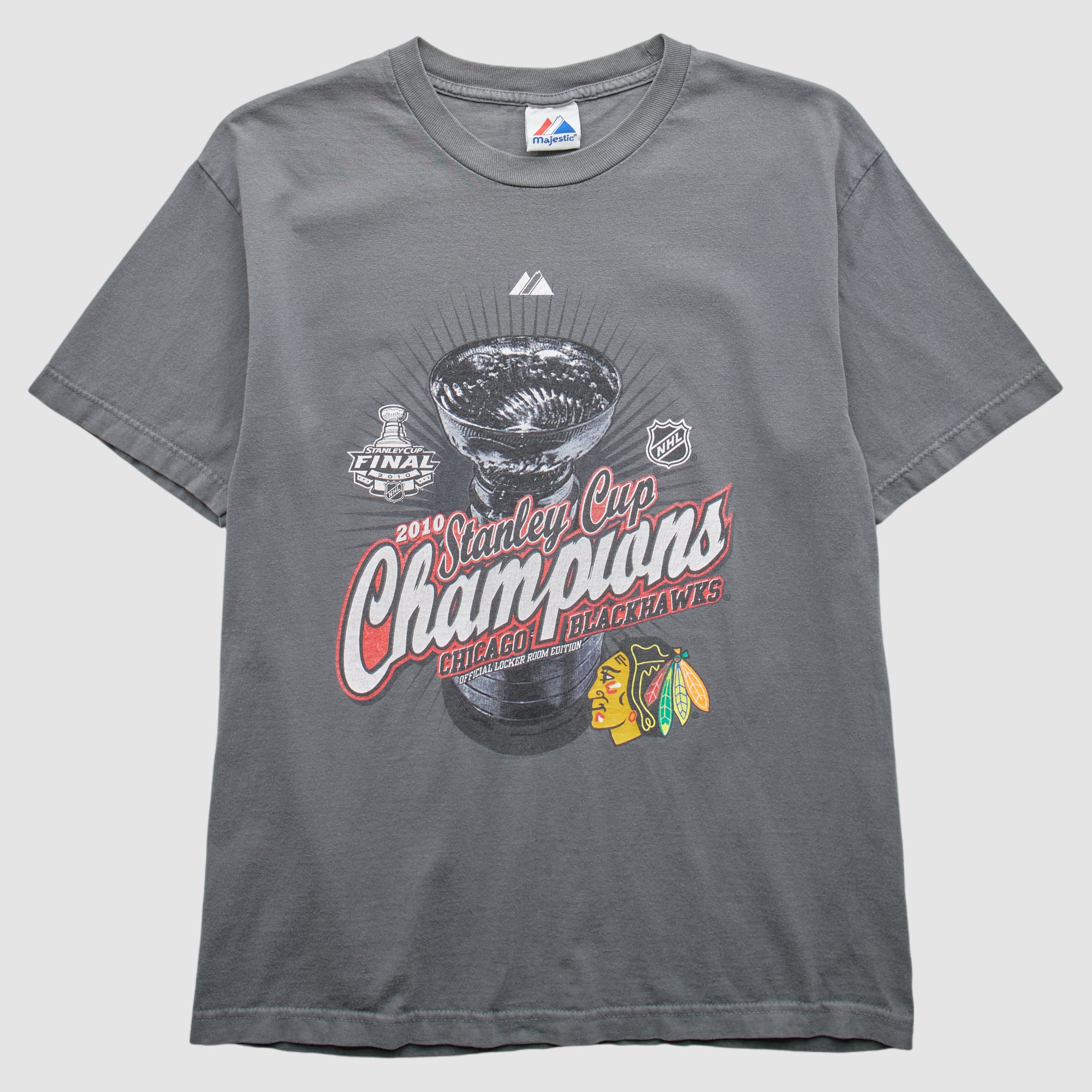 Chicago Blackhawks 2010 T-Shirt - Gray - M
