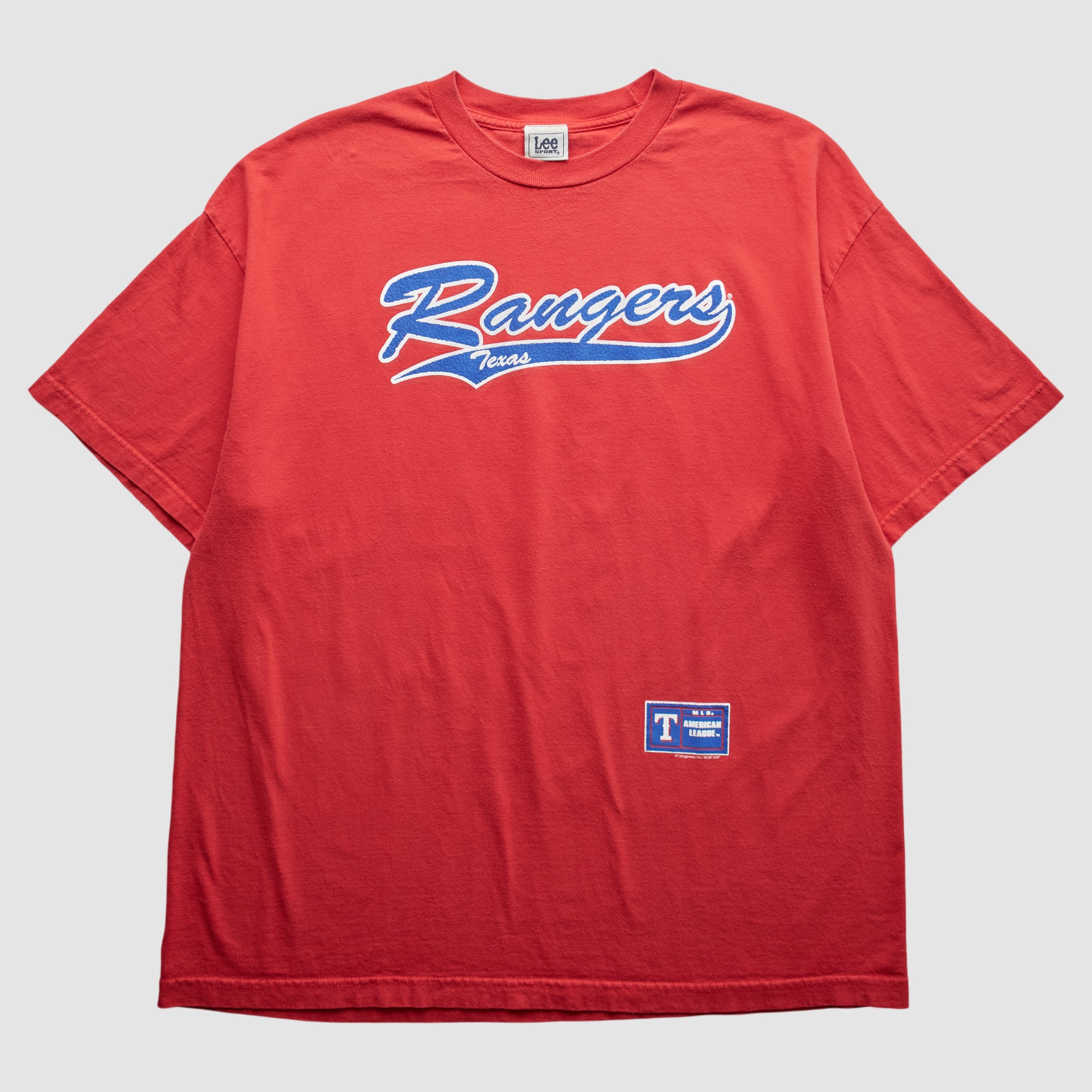 Texas Rangers Lee Apparel 2000s T-Shirt - Red - 2XL