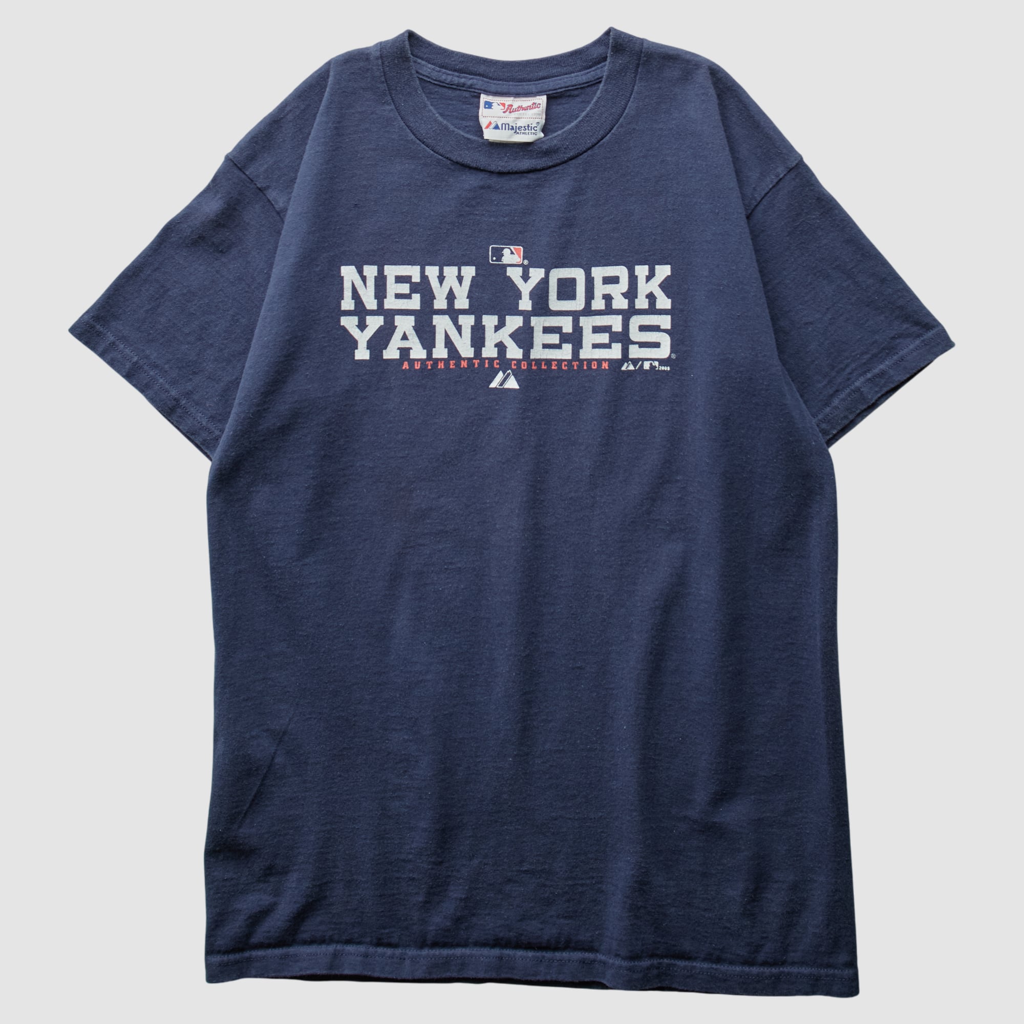 New York Yankees Majestic 2000s T-Shirt - Navy - S