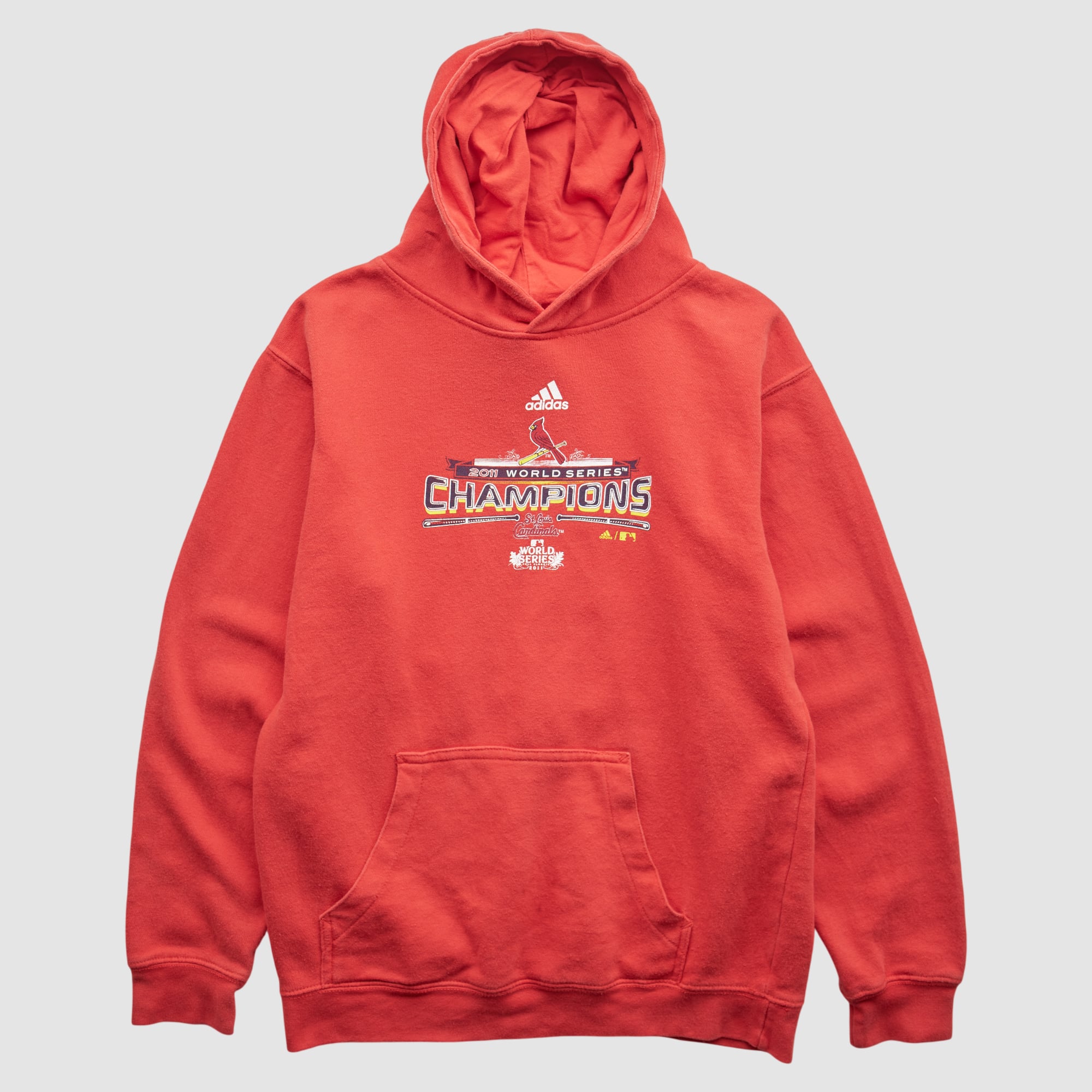 St. Louis Cardinals Adidas 2011 Pullover Sweatshirt - Red - XS