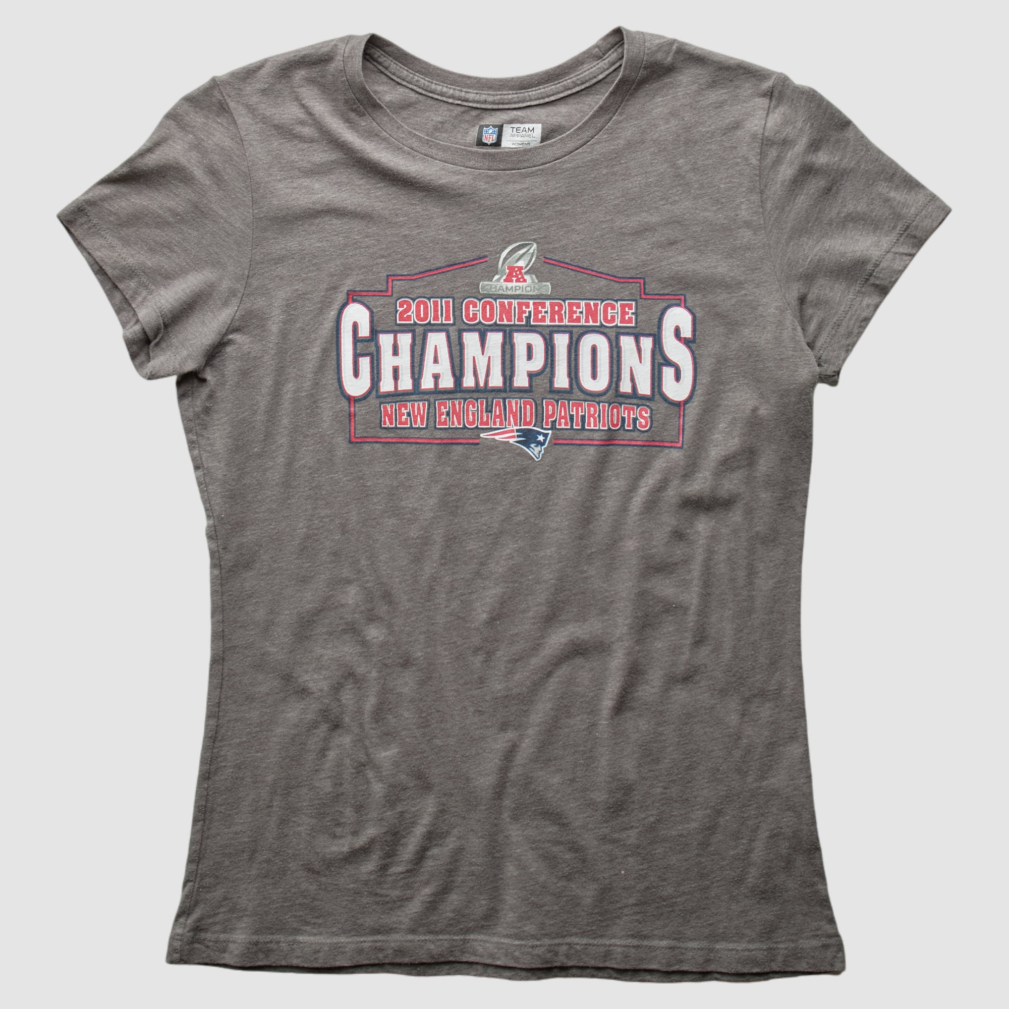 New England Patriots 2011 T-Shirt - Gray - L