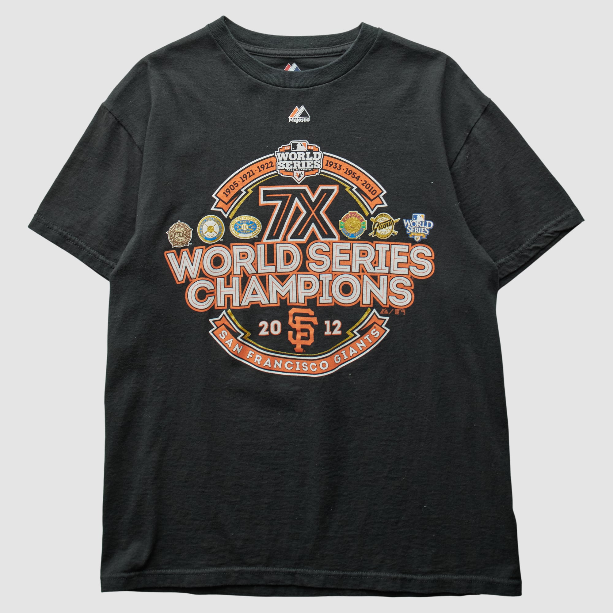 San Francisco Giants Majestic 2012 T-Shirt - Black - S