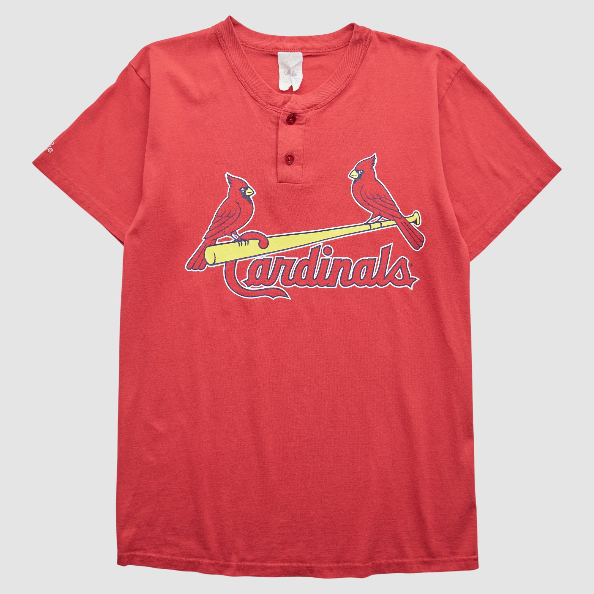 St. Louis Cardinals Majestic 2000s T-Shirt - Red - S