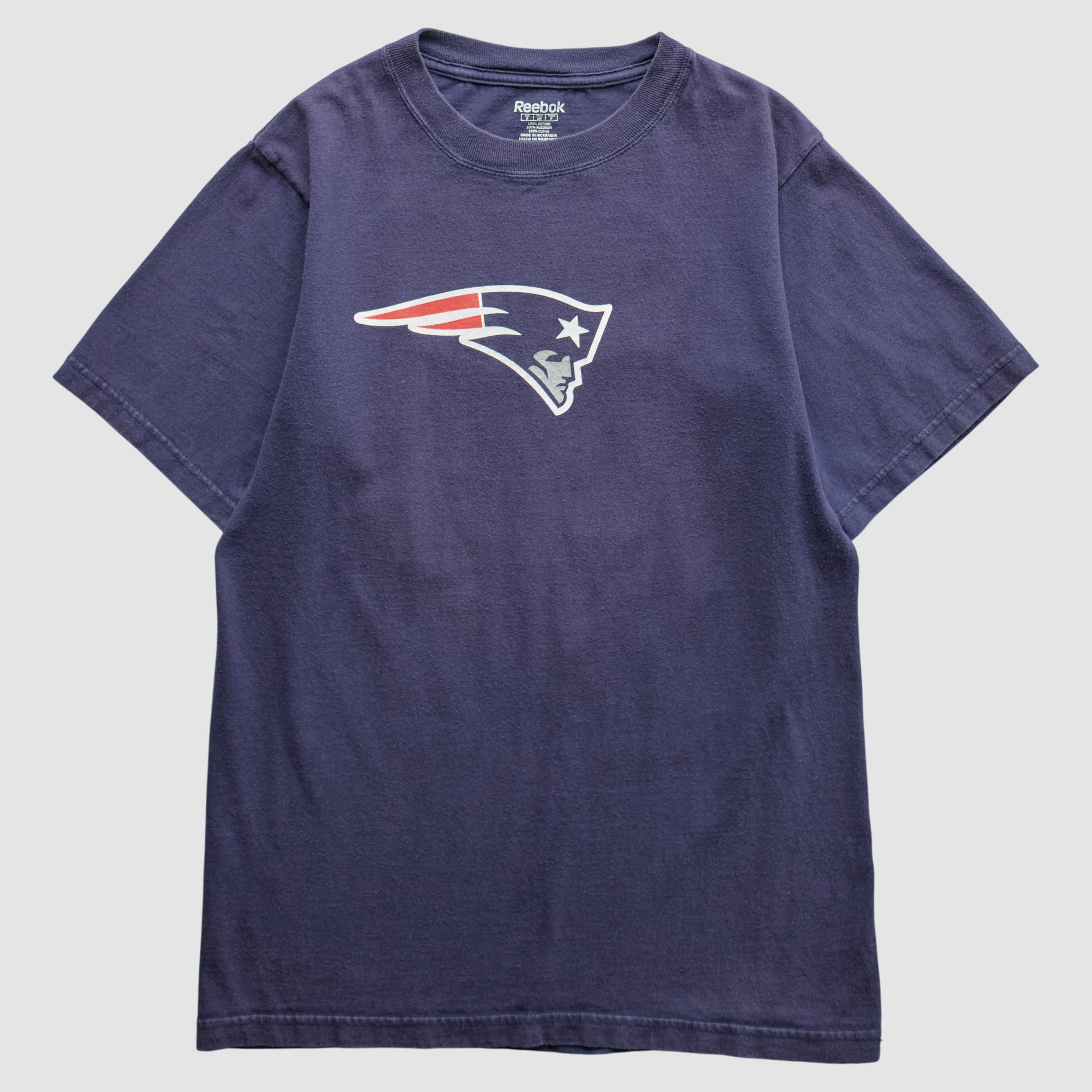 New England Patriots Reebok 2000s T-Shirt - Navy - XXS