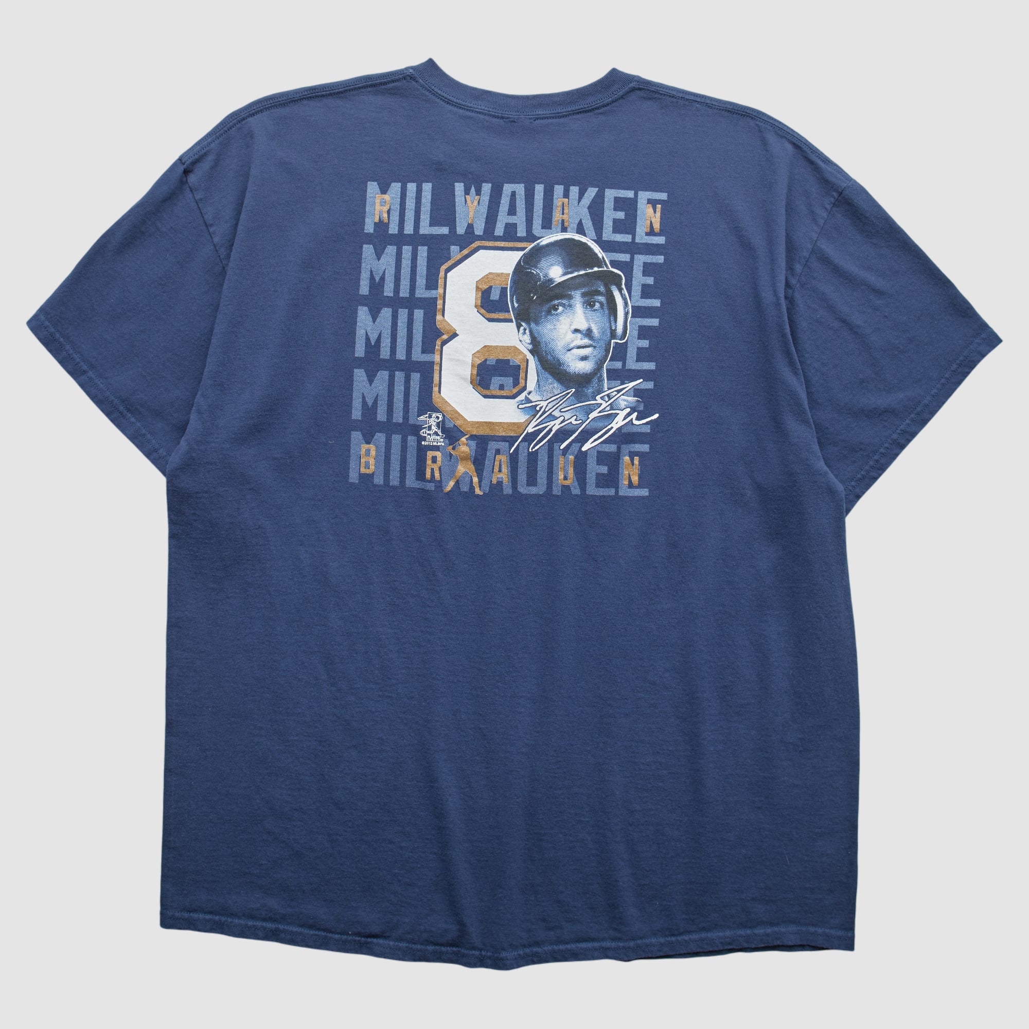 Milwaukee Brewers 2000s T-Shirt - Blue - 2XL