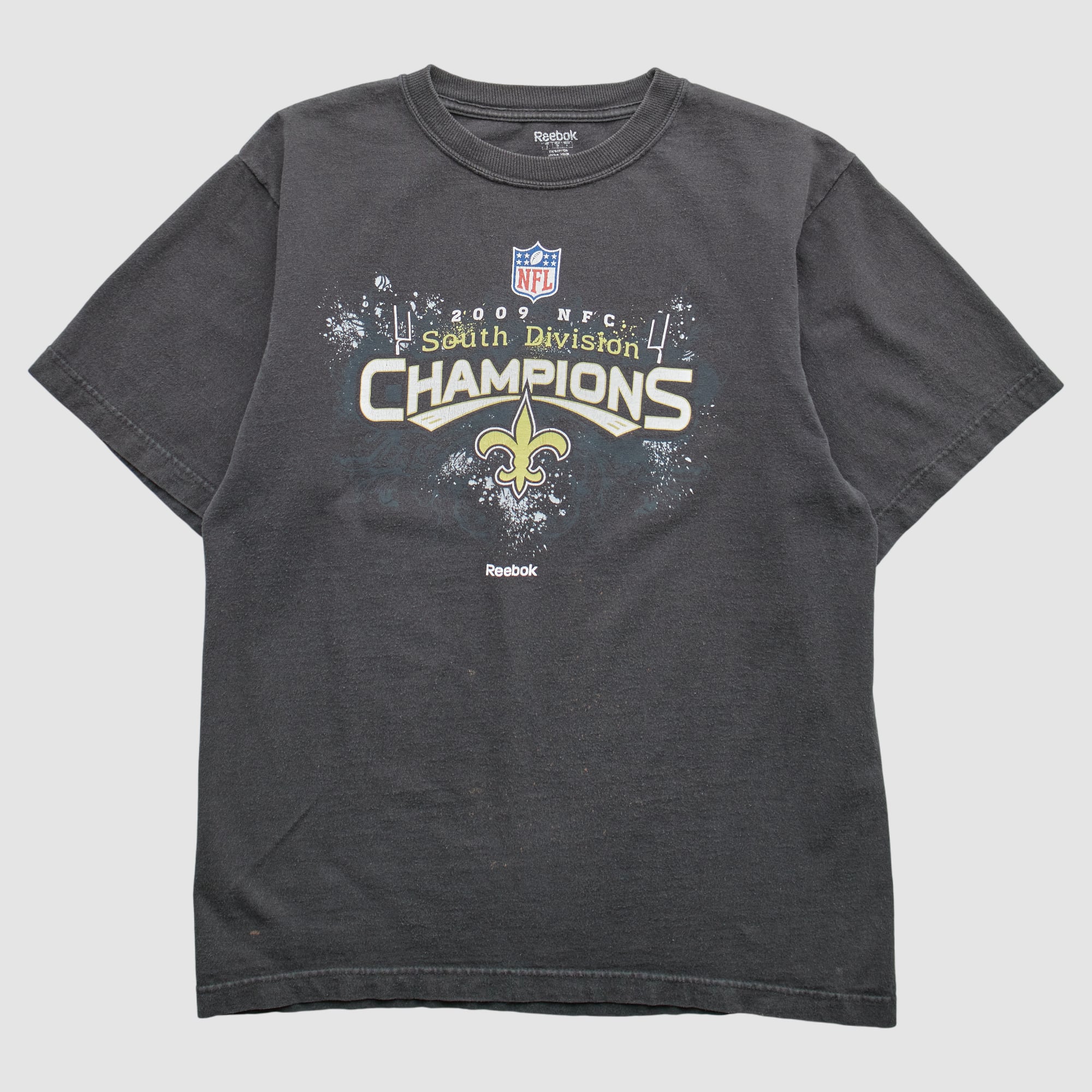 New Orleans Saints Reebok 2009 T-Shirt - Black - S