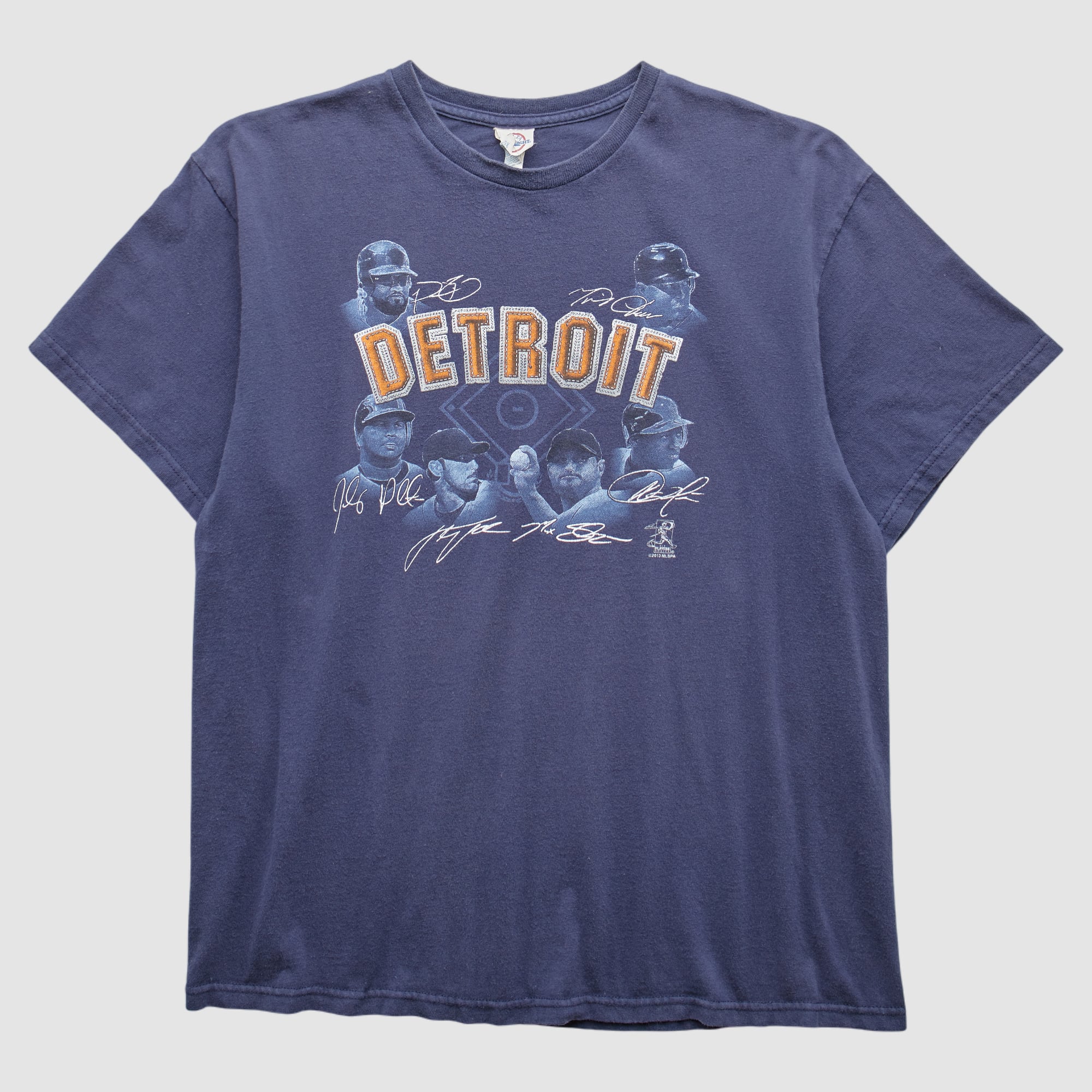 Detroit Tigers 2000s T-Shirt - Navy - M