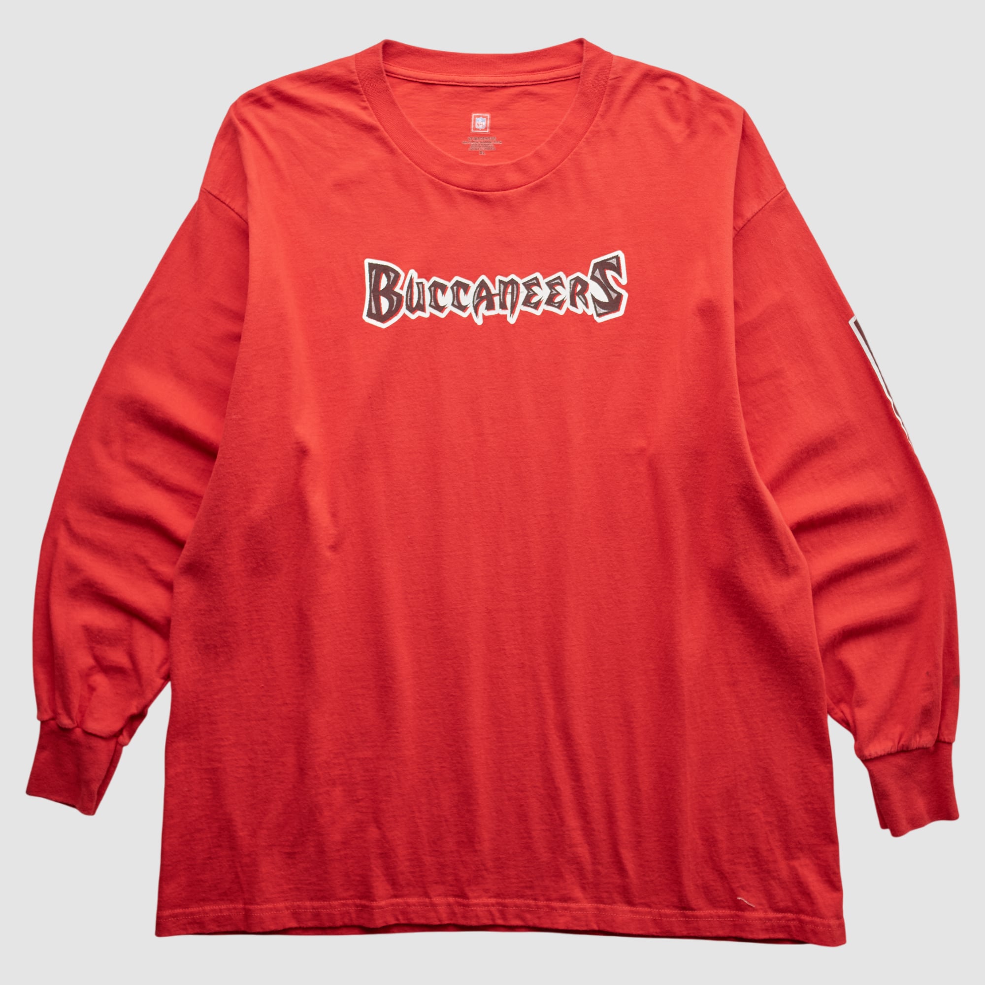 Tampa Bay Buccaneers NFL 2000s Long Sleeve T-Shirt - Red - 2XL