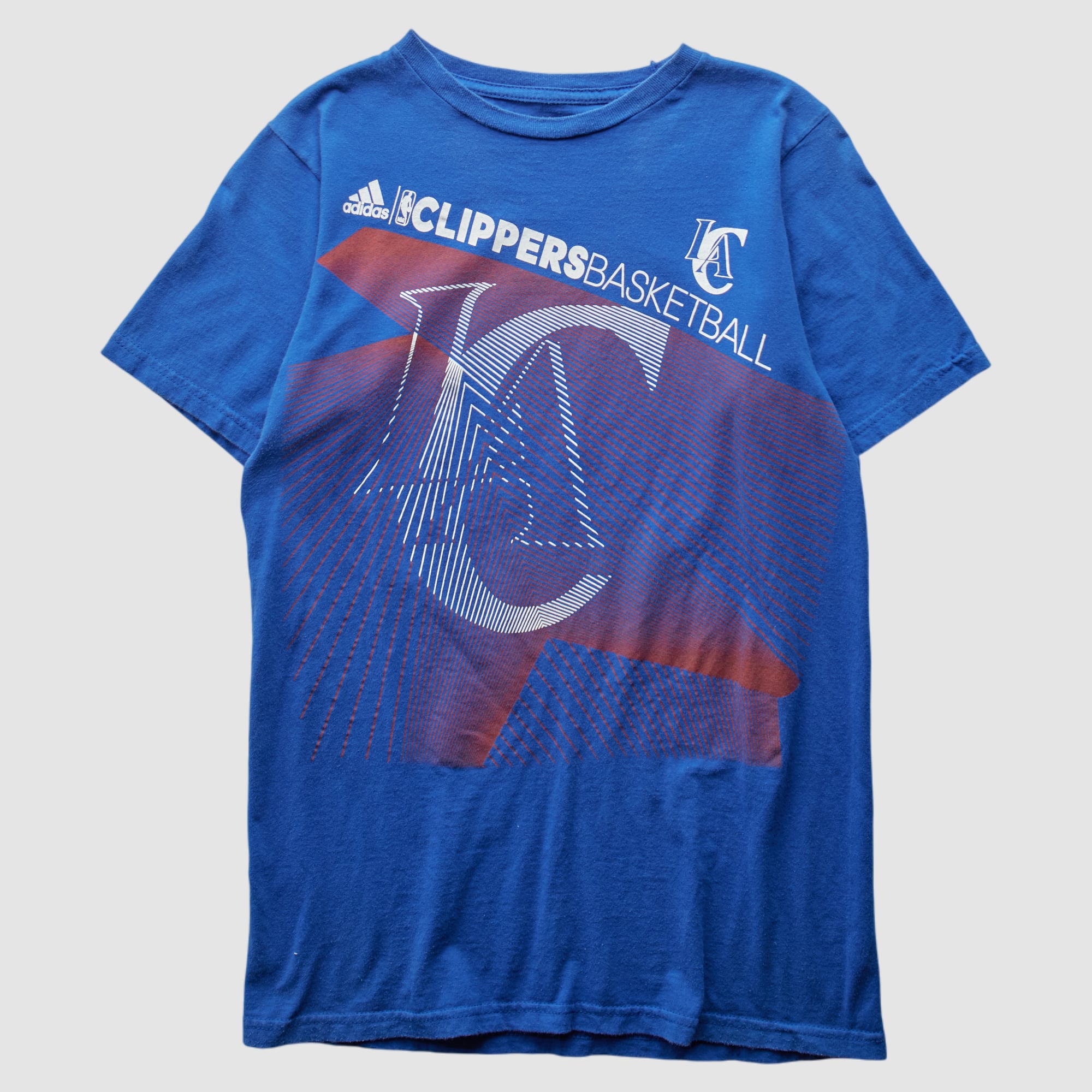 LA Clippers Adidas 2010s T-Shirt - Blue - S