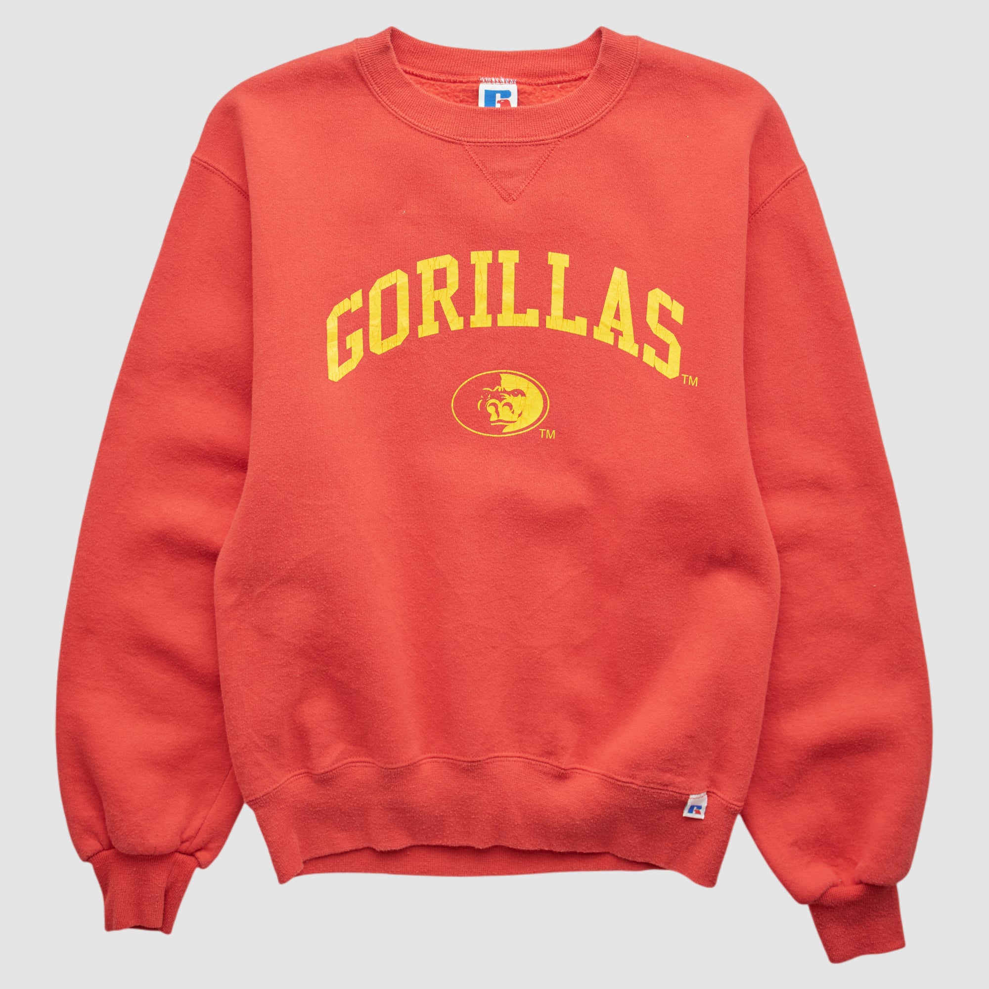 Pittsburg State Gorillas Russell 2000s Pullover Sweatshirt - Red - XS
