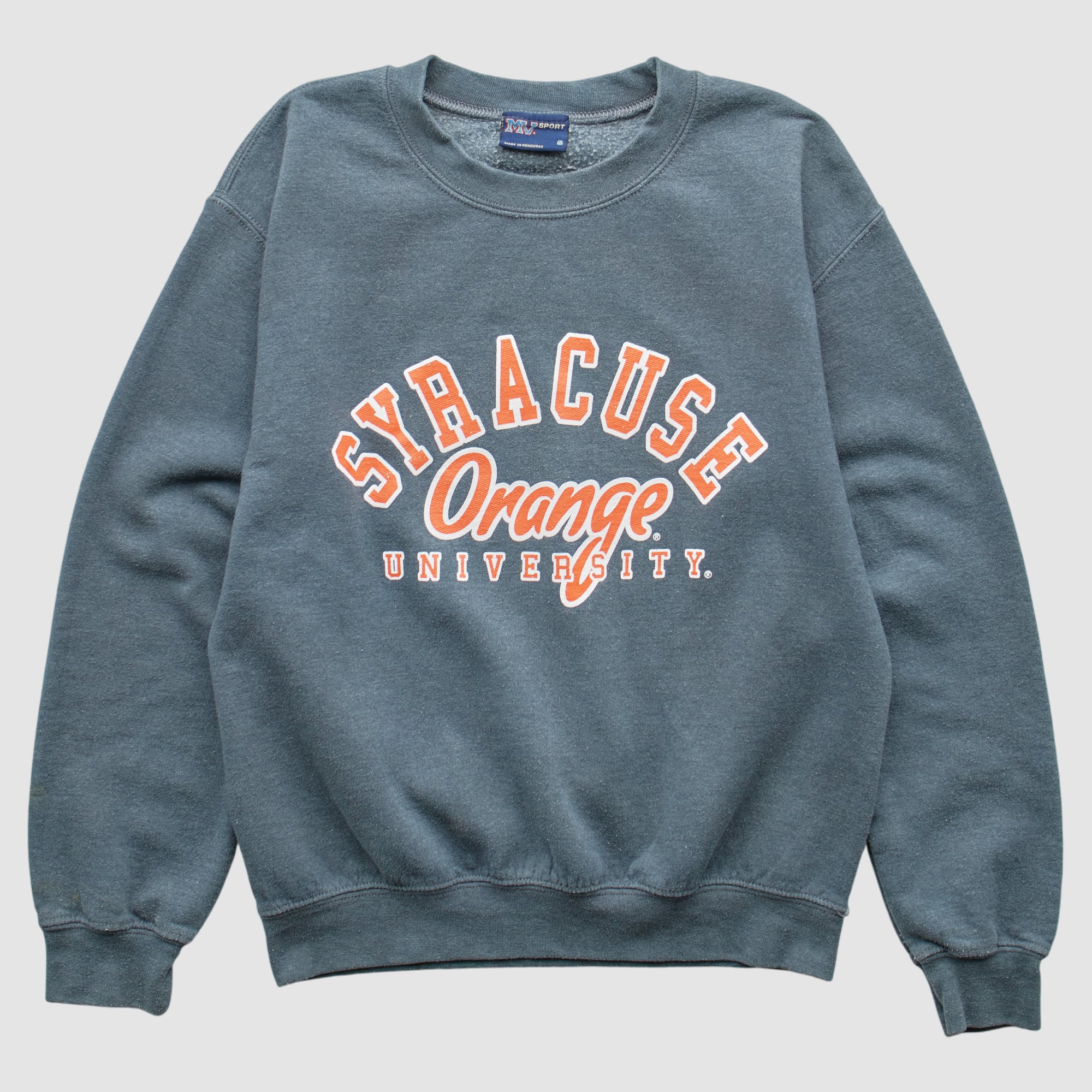 Syracuse Orange MV Sport 2000s Pullover Sweatshirt - Blue - XXS