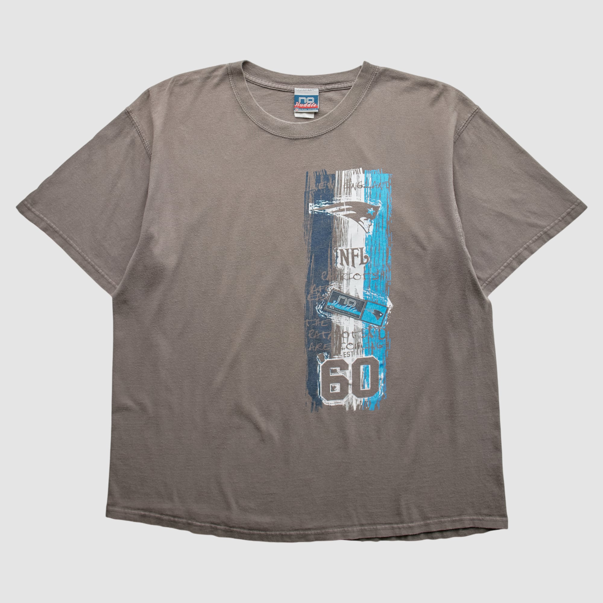 New England Patriots 2000s T-Shirt - Gray - L