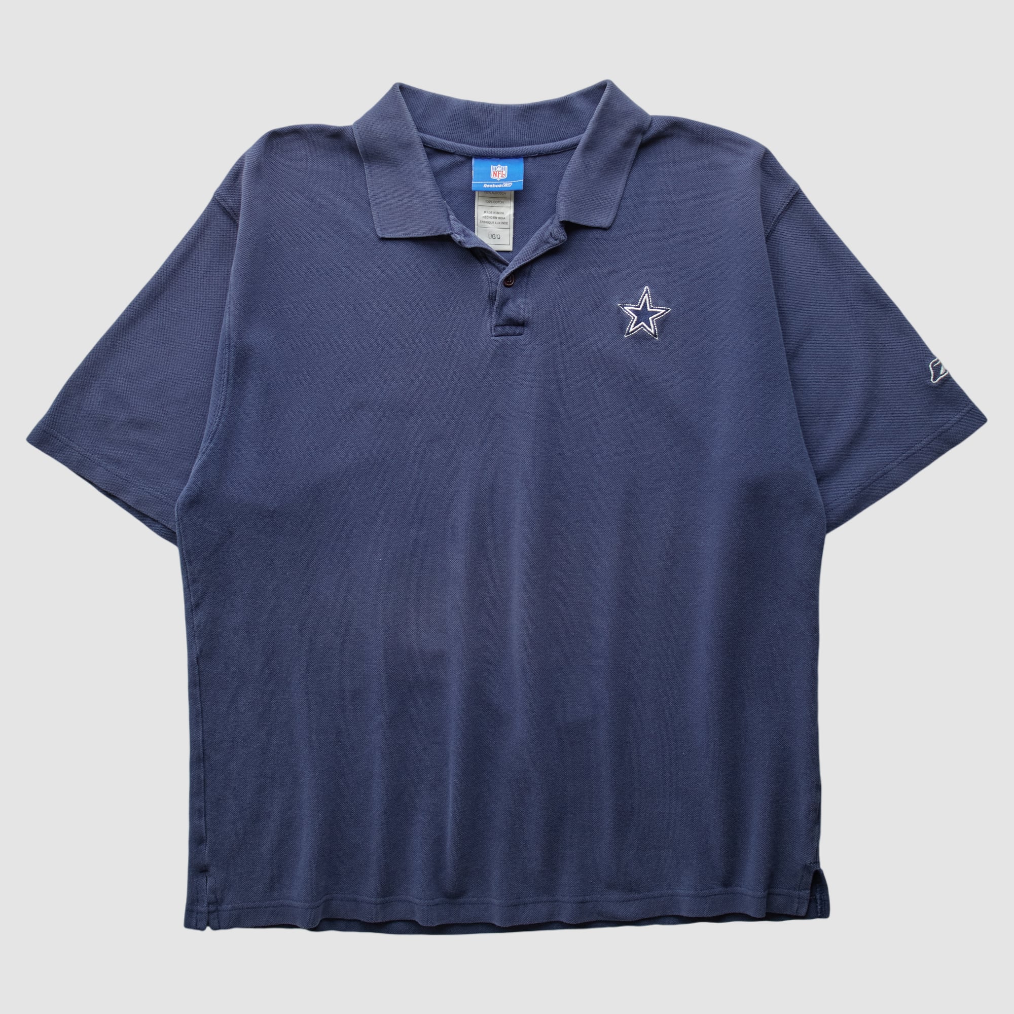Dallas Cowboys Reebok 2000s Polo - Navy - M