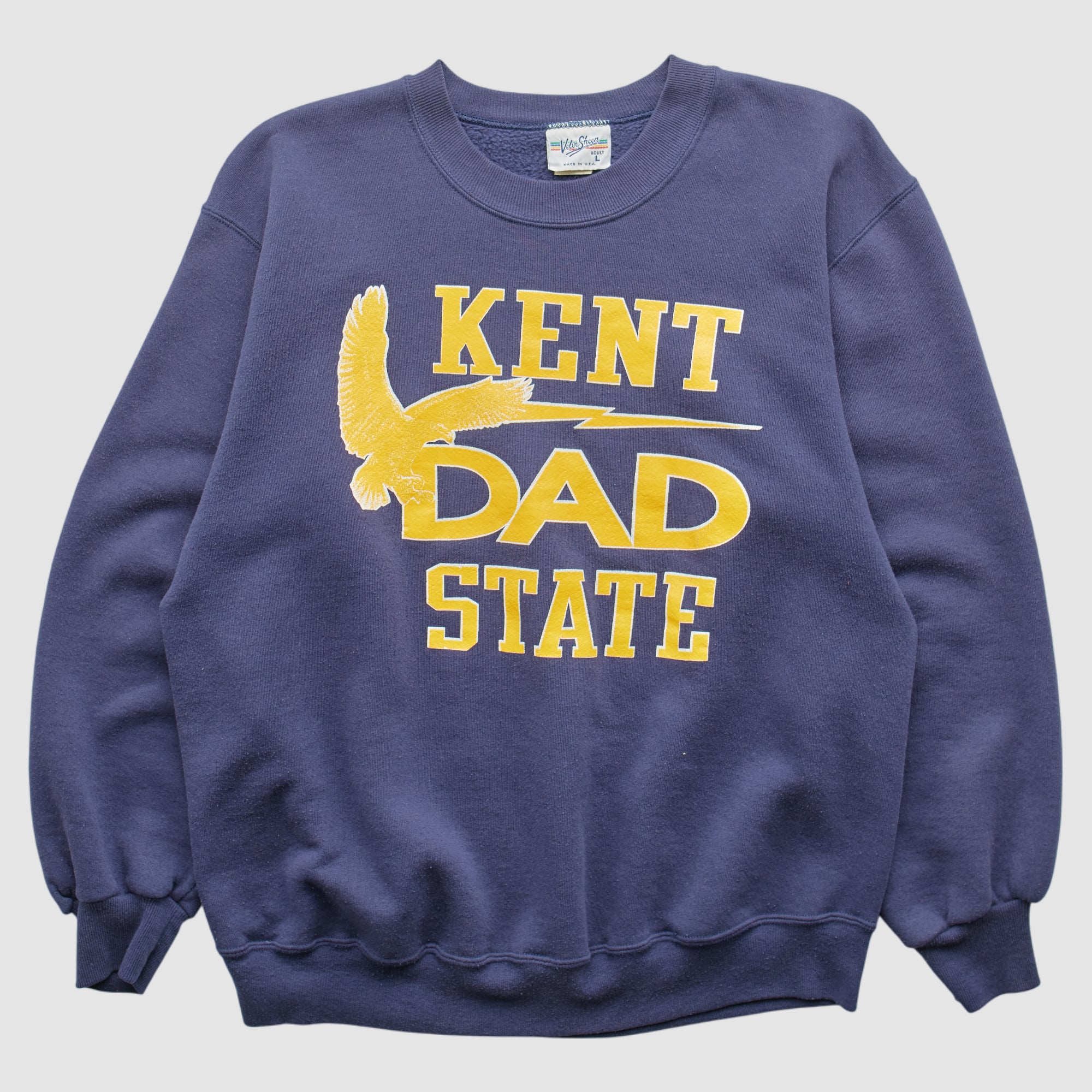 Kent State Golden Flashes 90s Pullover Sweatshirt - Navy - S