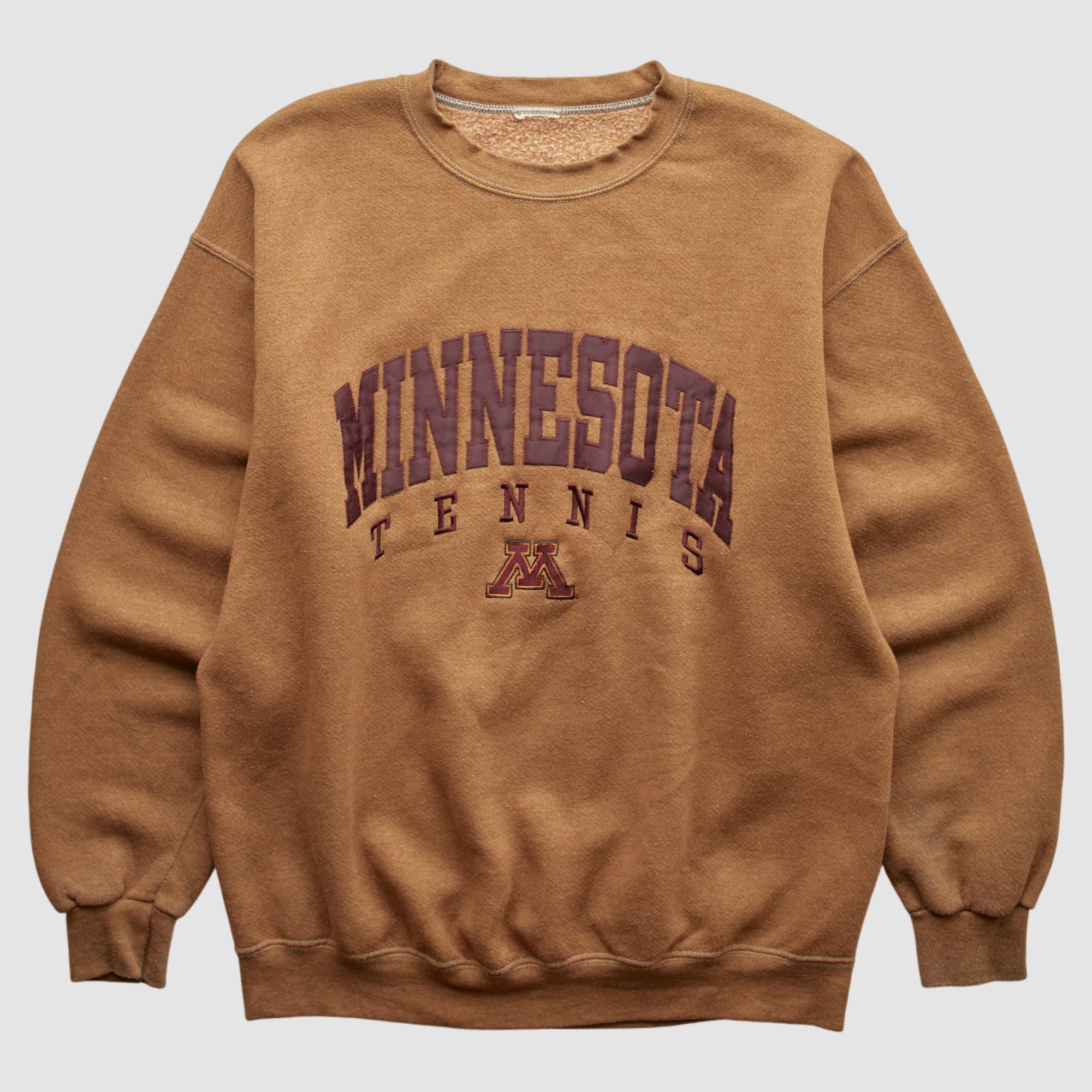Minnesota Golden Gophers 90s Pullover Sweatshirt - Tan - M