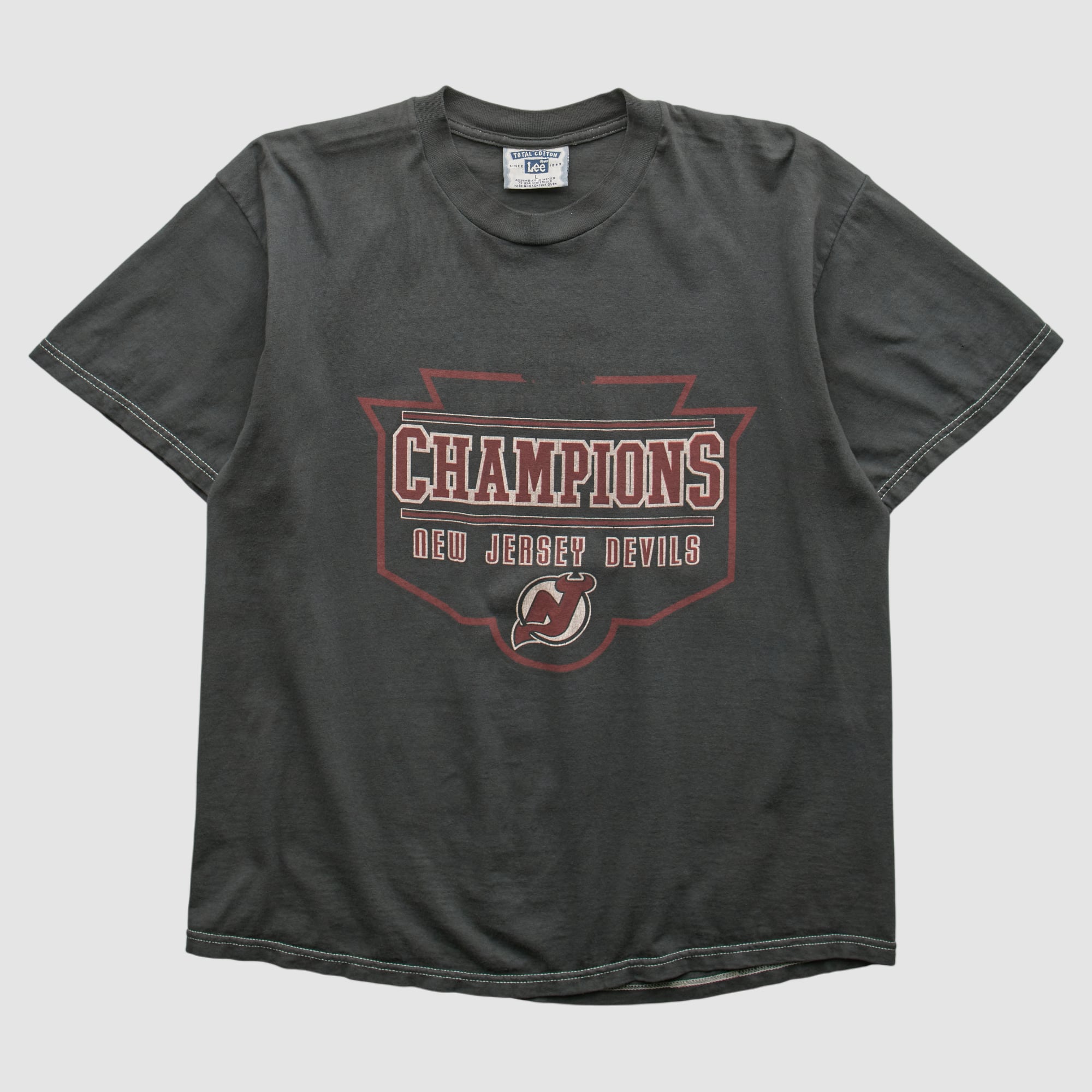 New Jersey Devils Lee Apparel 2000s T-shirt - Charcoal - XS