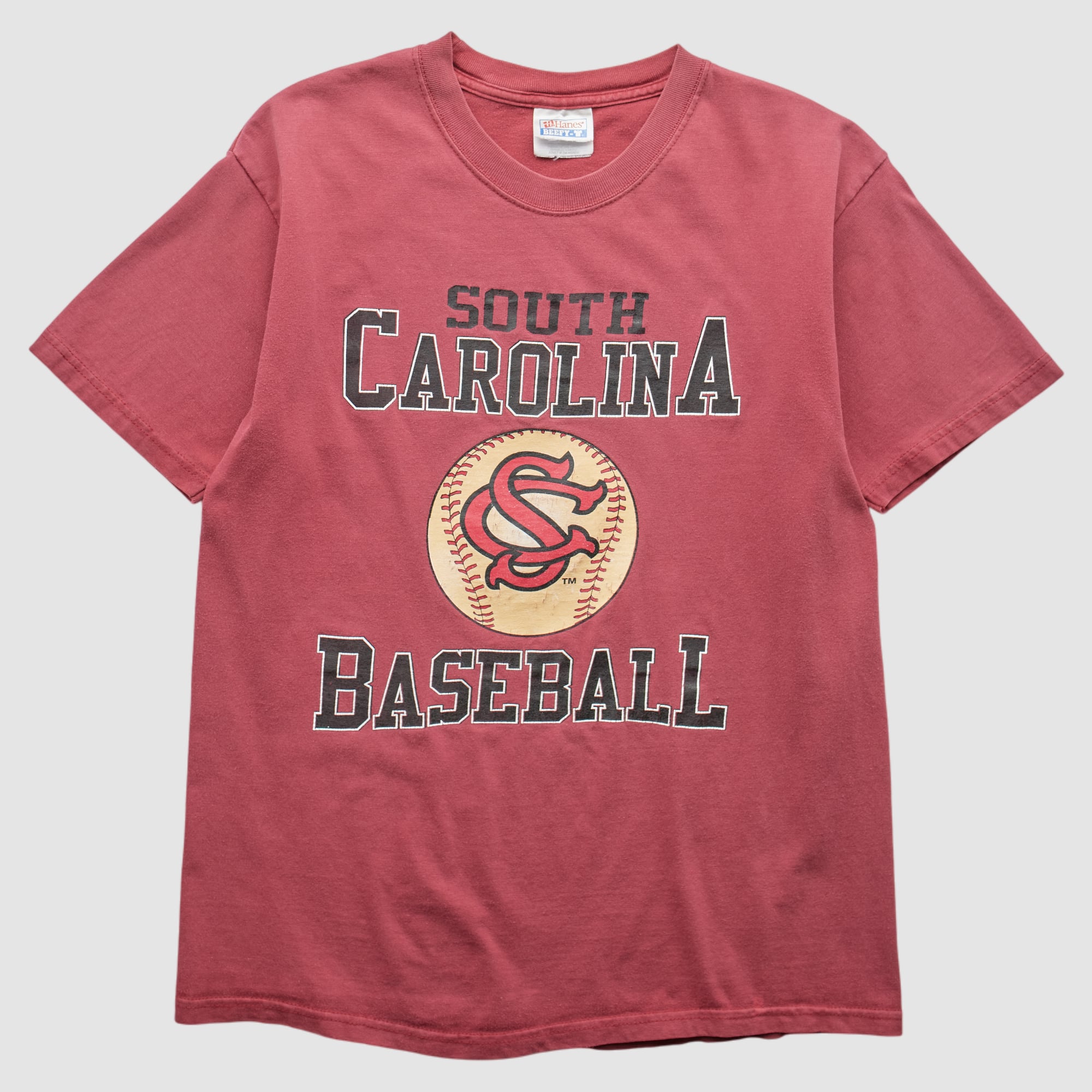South Carolina Gamecocks Hanes 2000s T-shirt - Maroon - XS