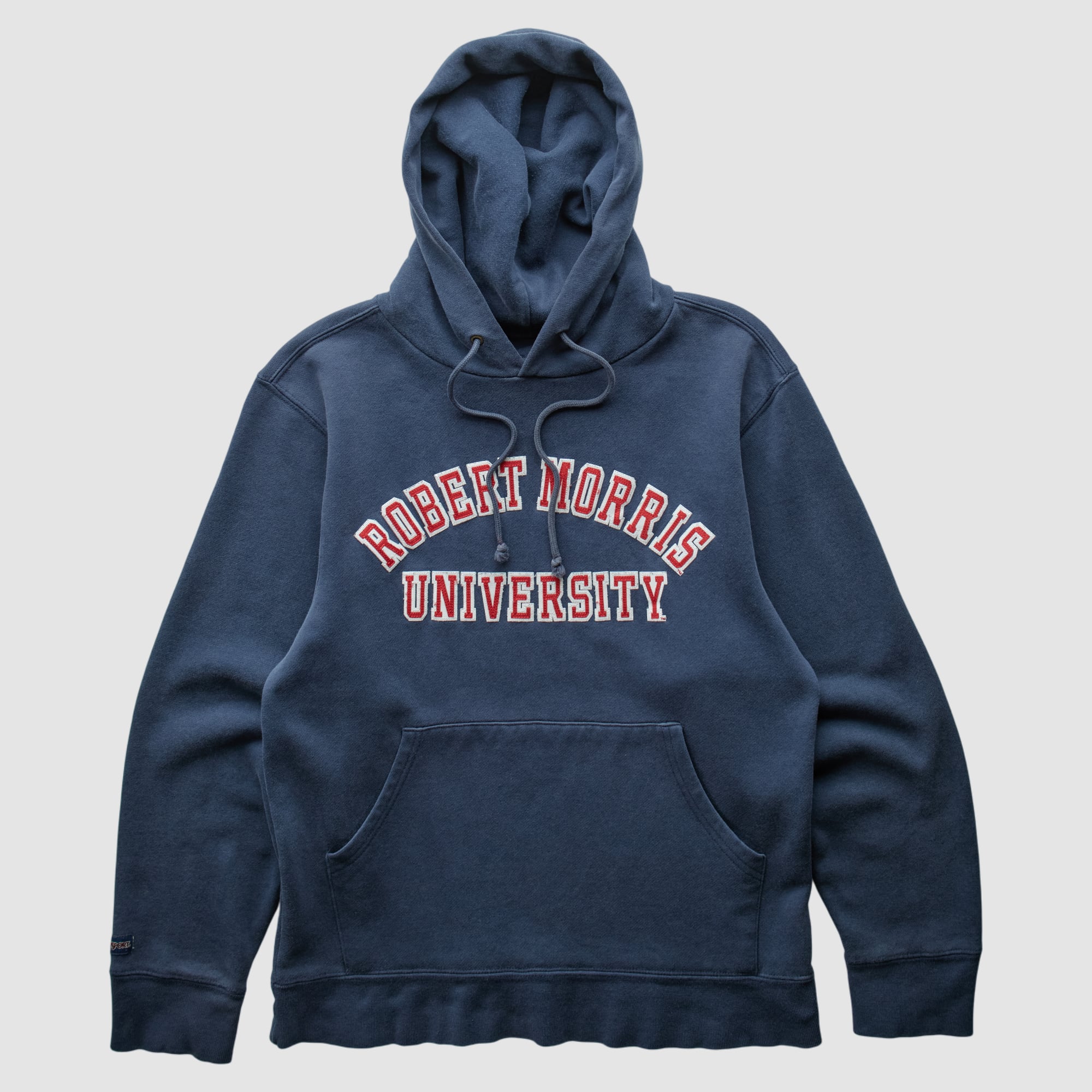 Robert Morris Colonials 2010s Hooded Pullover Sweatshirt - Navy - XS