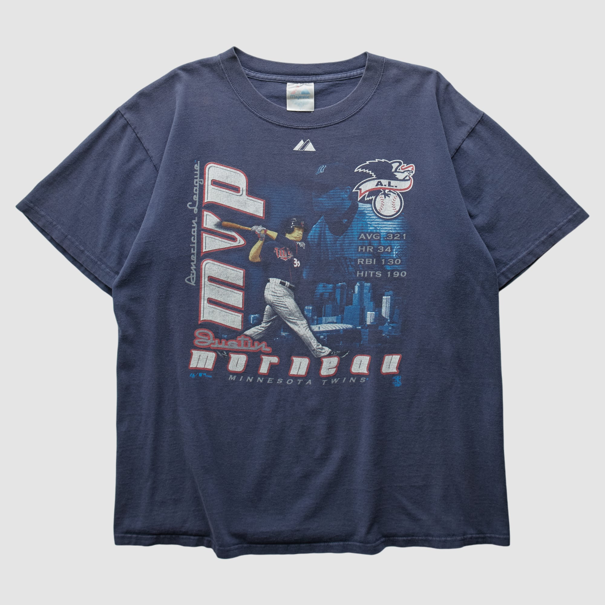 Minnesota Twins Majestic 2006 T-shirt - Navy - M